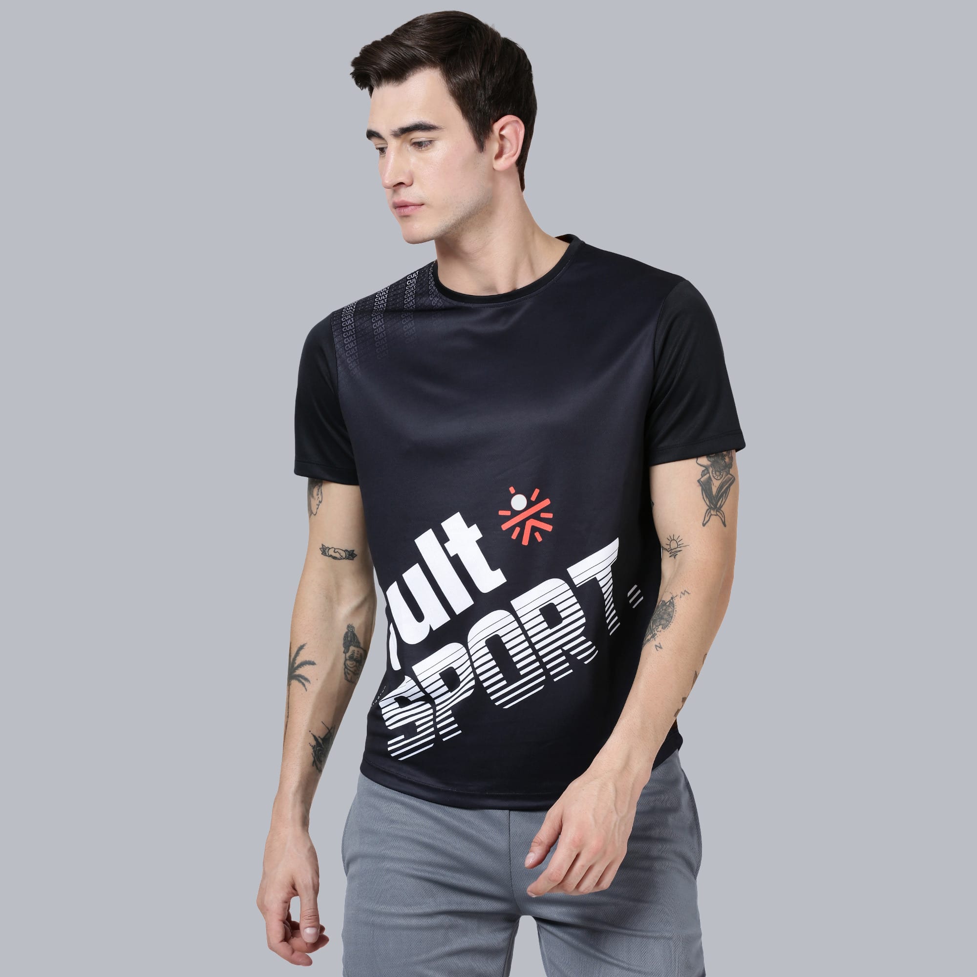 Signature Slim Fit T-shirt - Black
