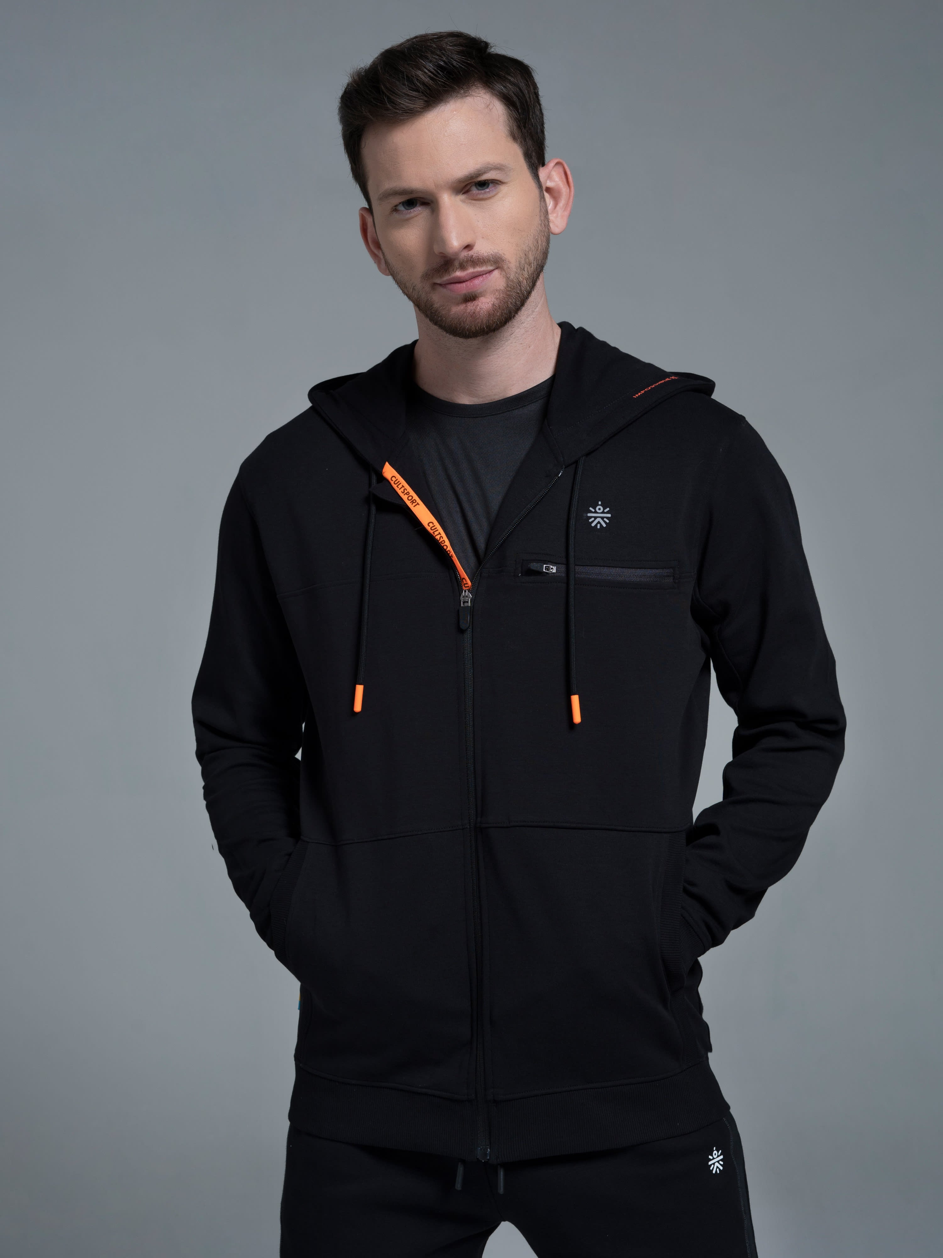 Flexoft Men's Staple Hooded Sweatshirt with Zipper