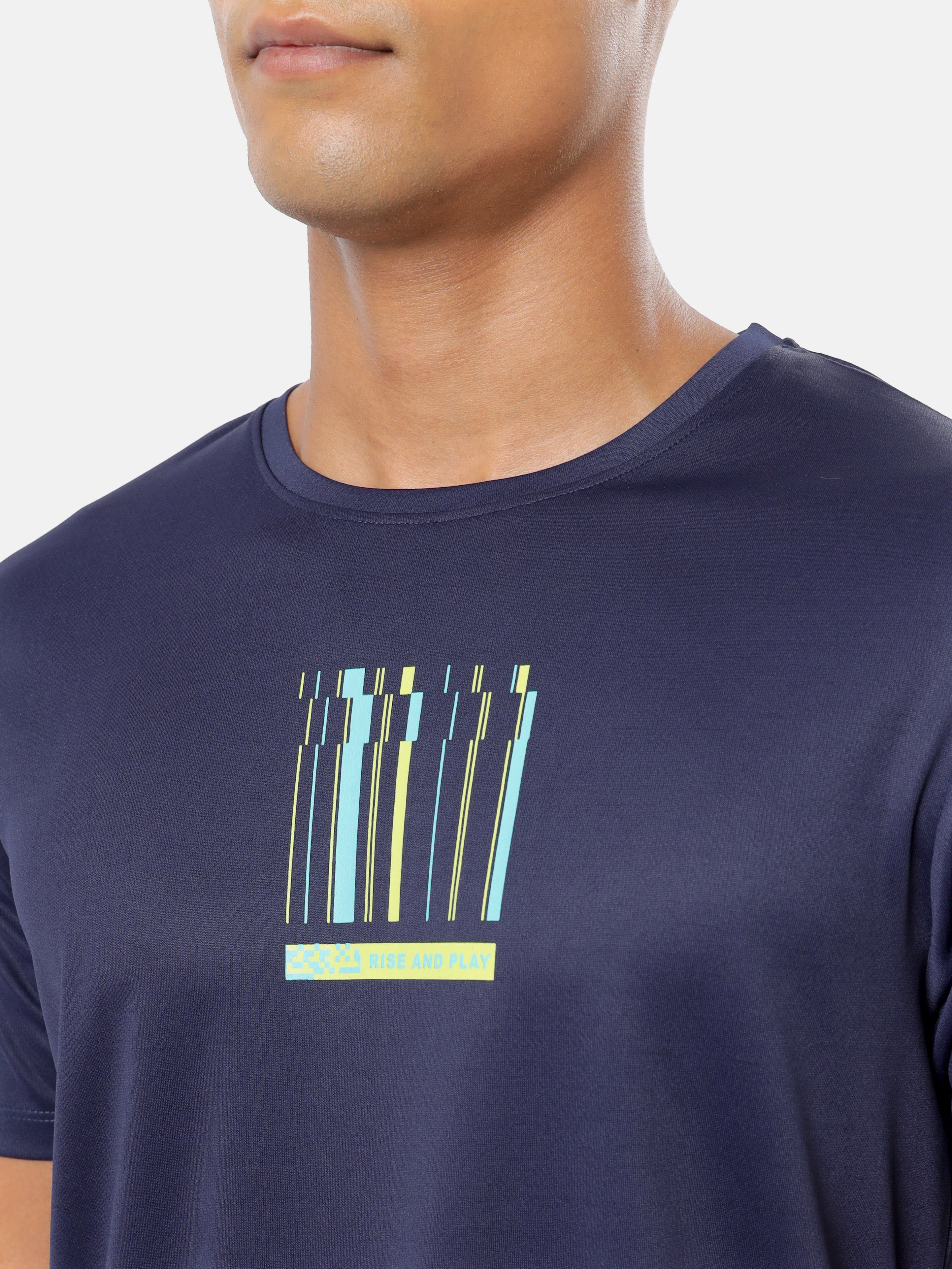 Active T-shirt with Placement Graphic Pack of 2