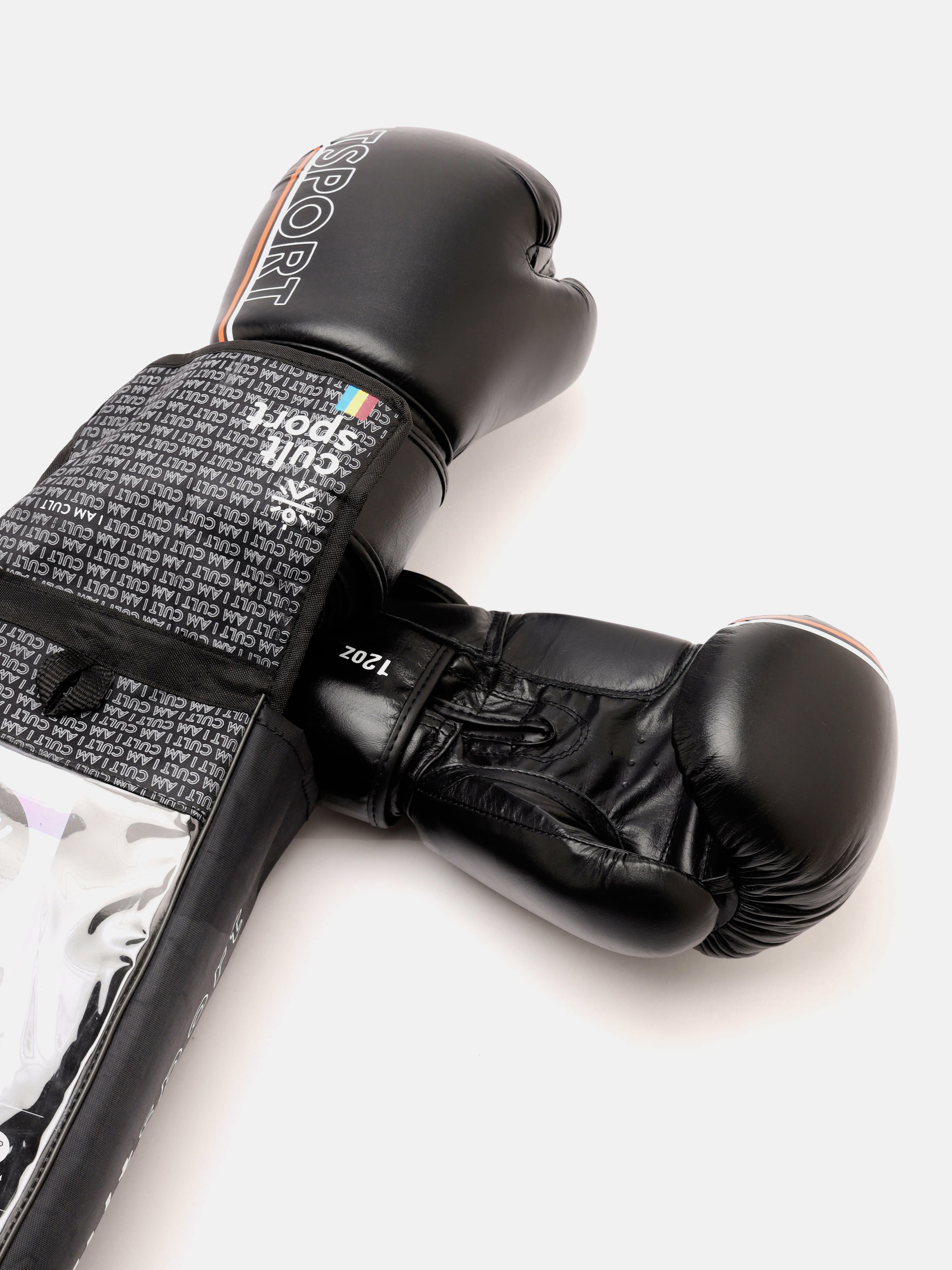 Premium Leather Boxing Gloves with Antimicrobial Lining