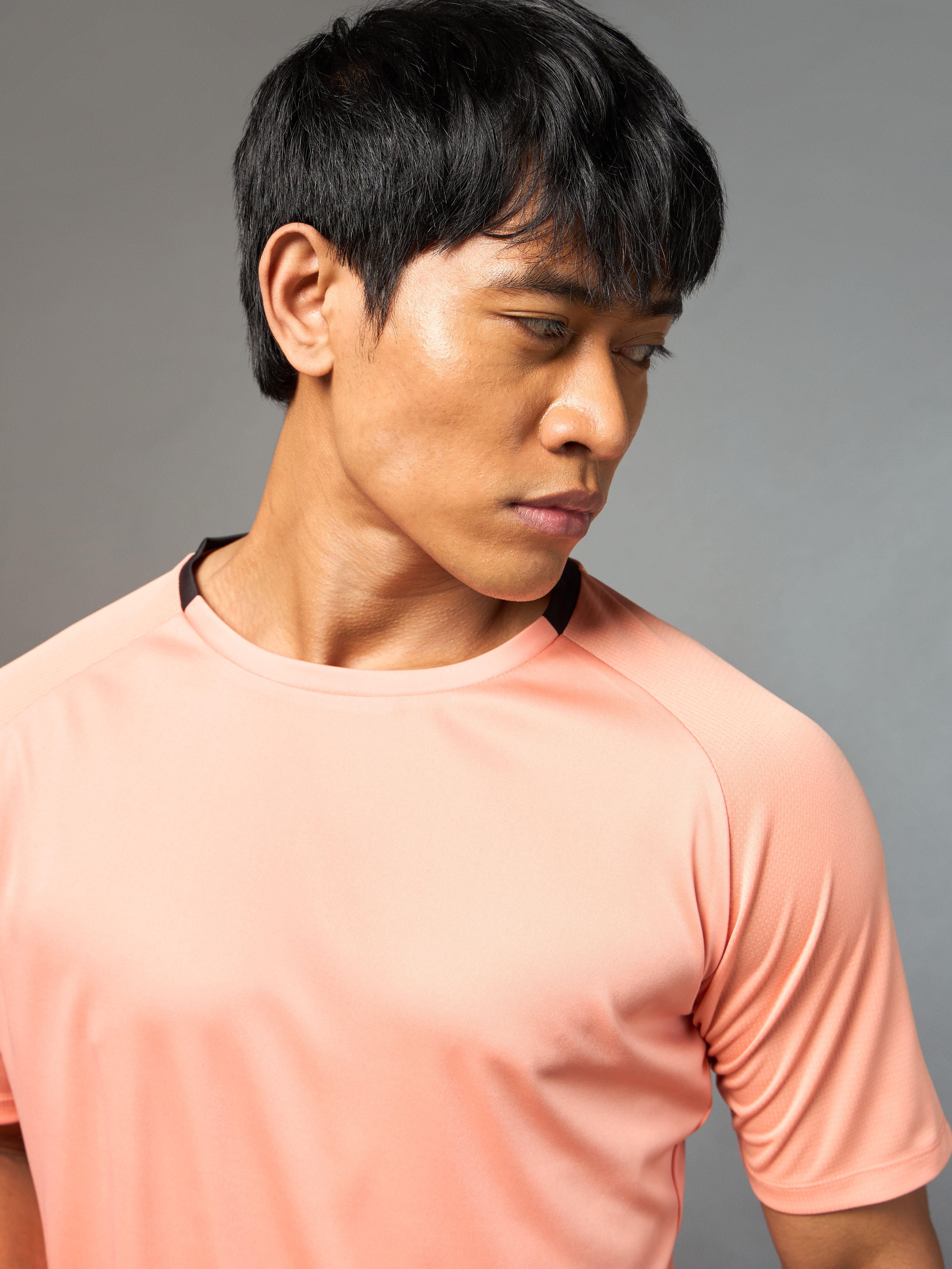 Long Distance Orange Running T-shirt