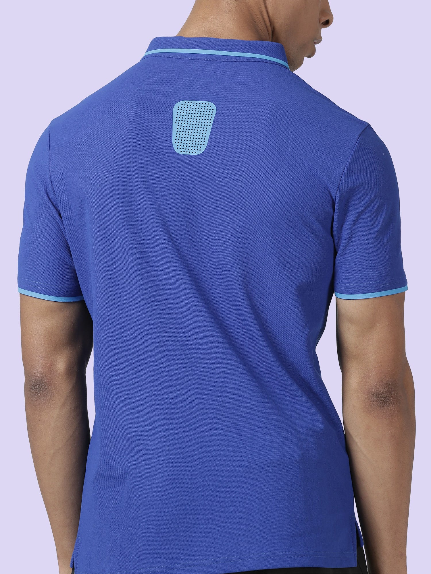 Blakout Sleek Blue Relaxed Polo