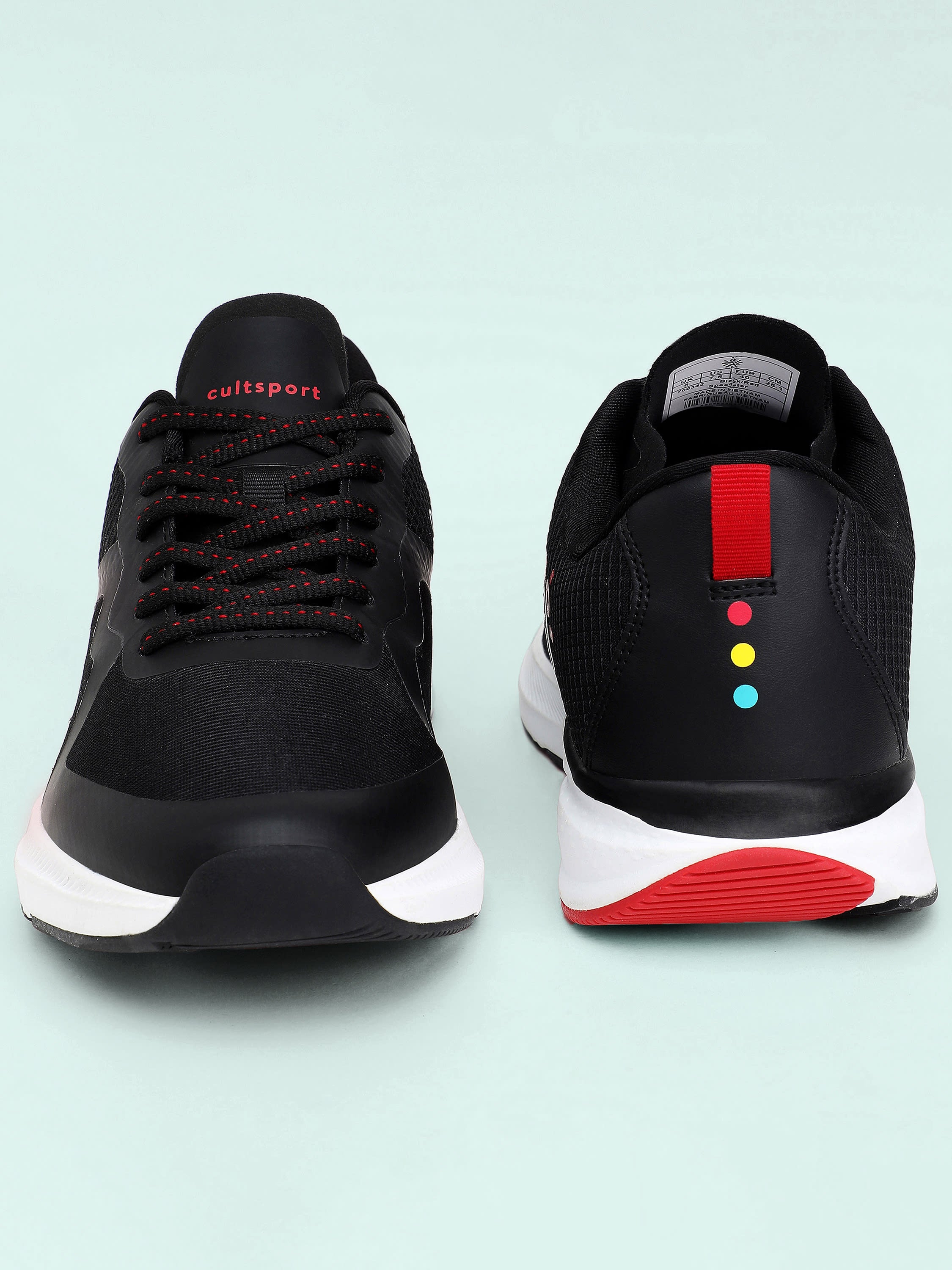 cult Speedster Men Running Shoes - Black