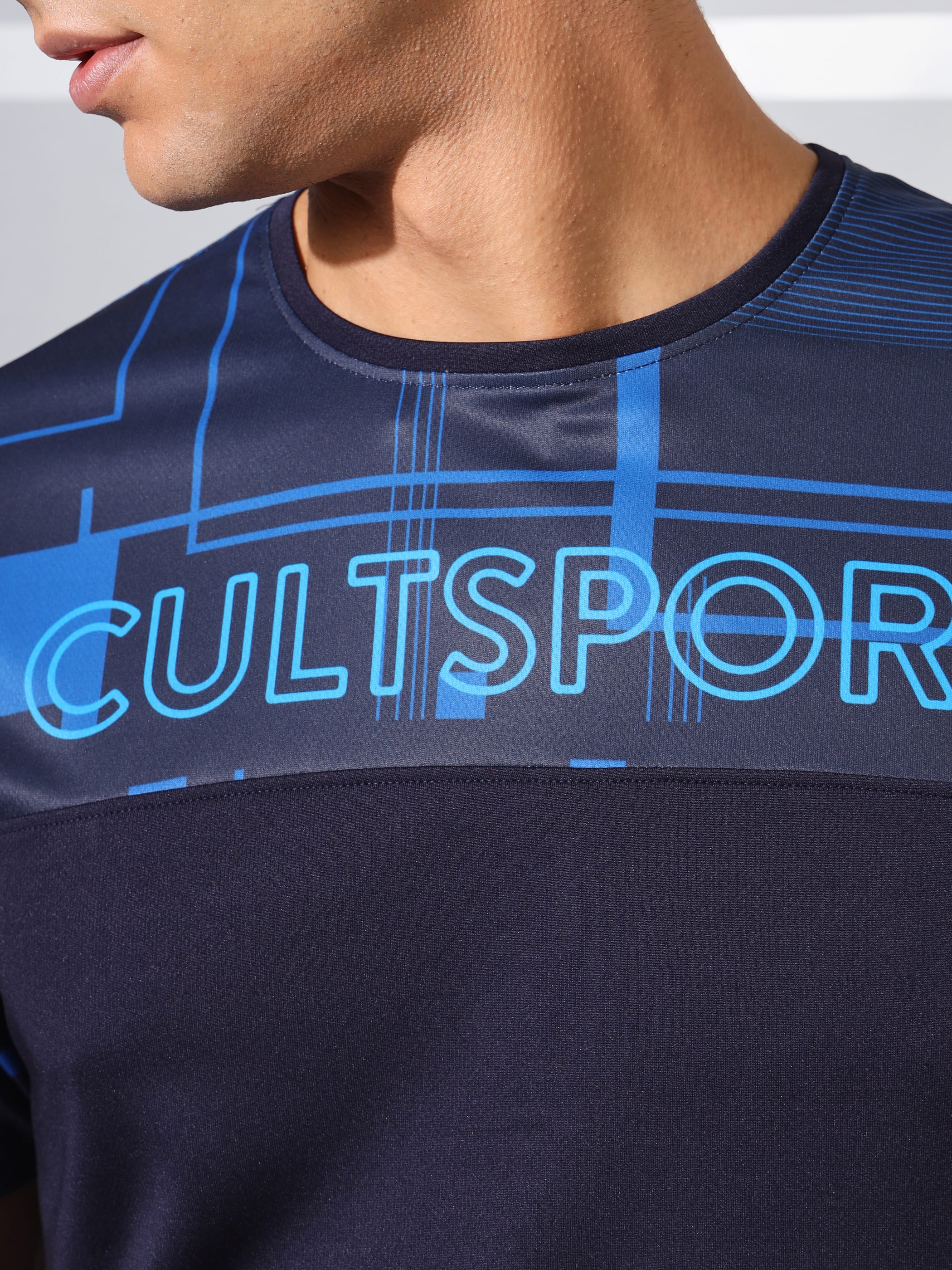 Placement Print Performance T-shirt