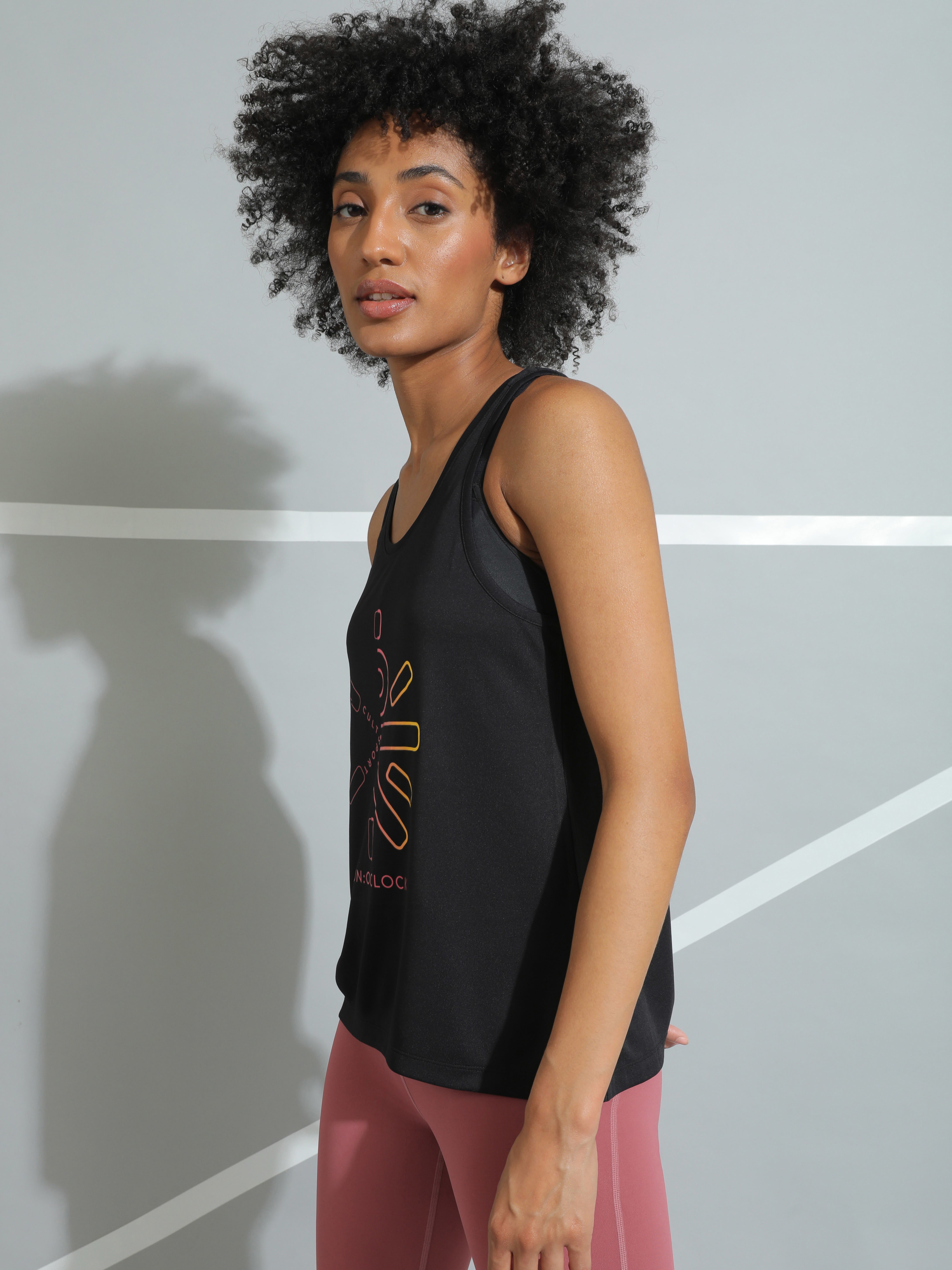 Ombre Logo Active Tank Top