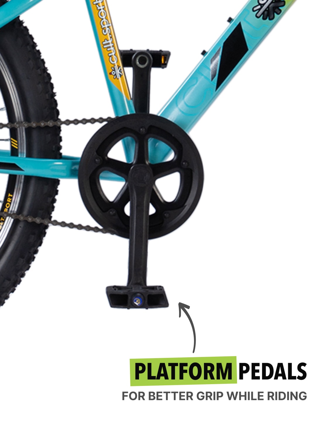 DAUNTLESS27.5TYELLOWBLUE Steel Single Speed 27.5 inch Mountain Cycle with Front Suspension, Double Wall Rim and Dual Disc Brake