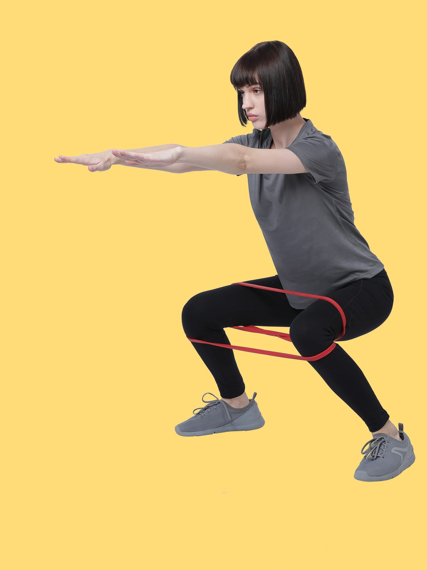 Vital Air Grey Running Relaxed Tee