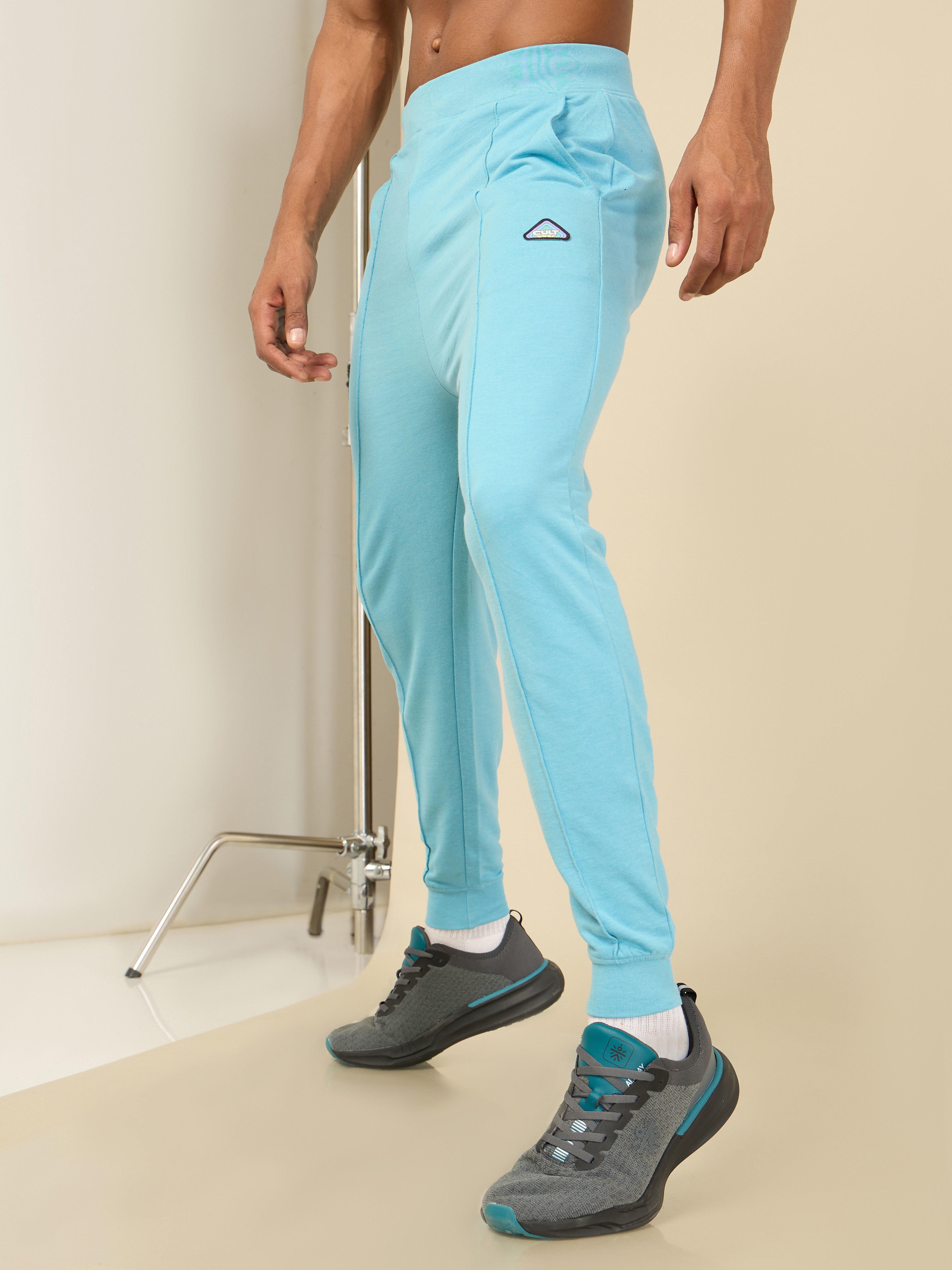 Men All in Sport Blue Joggers