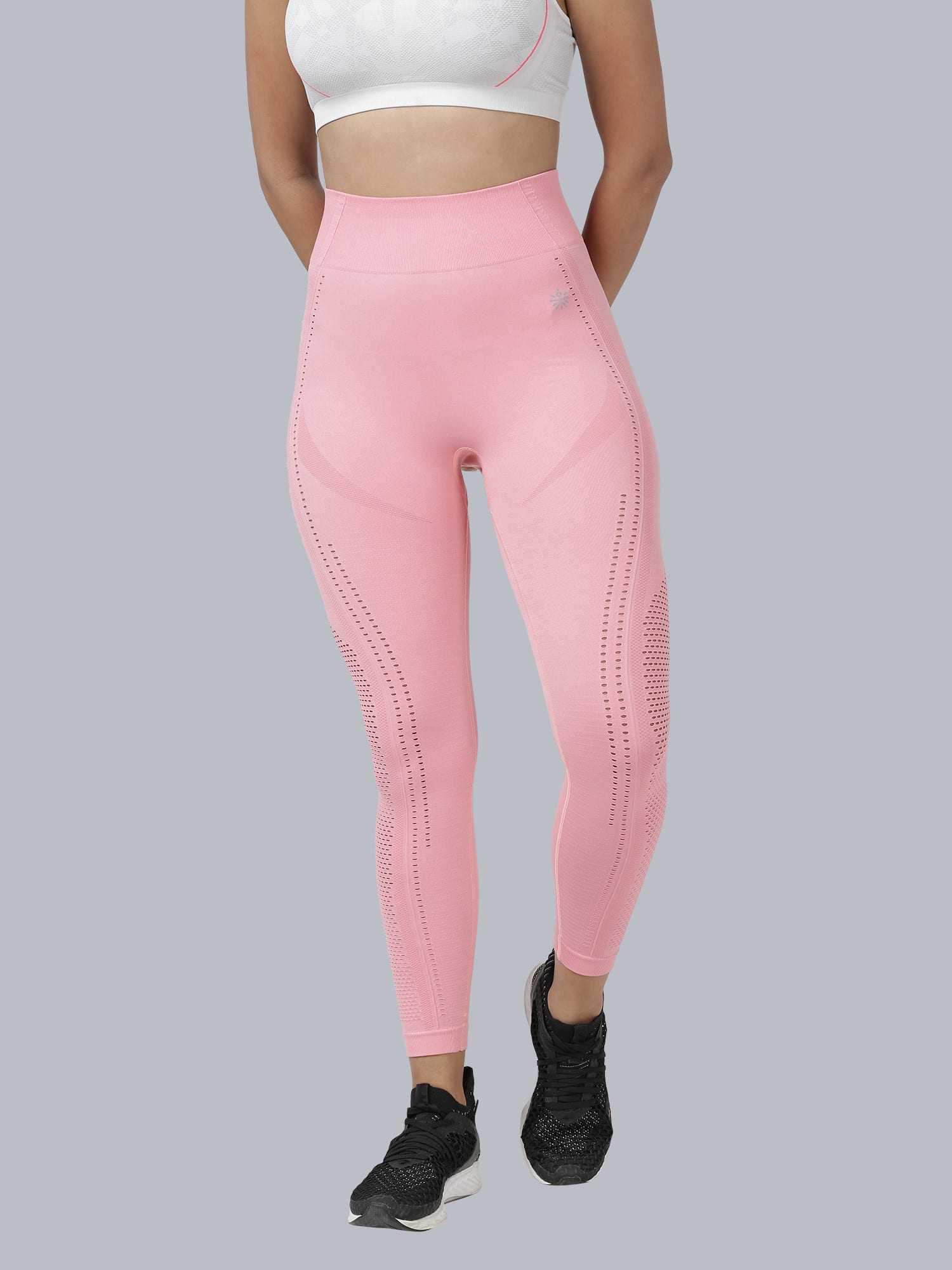 Yogini Serene Seamless Leggings Pink