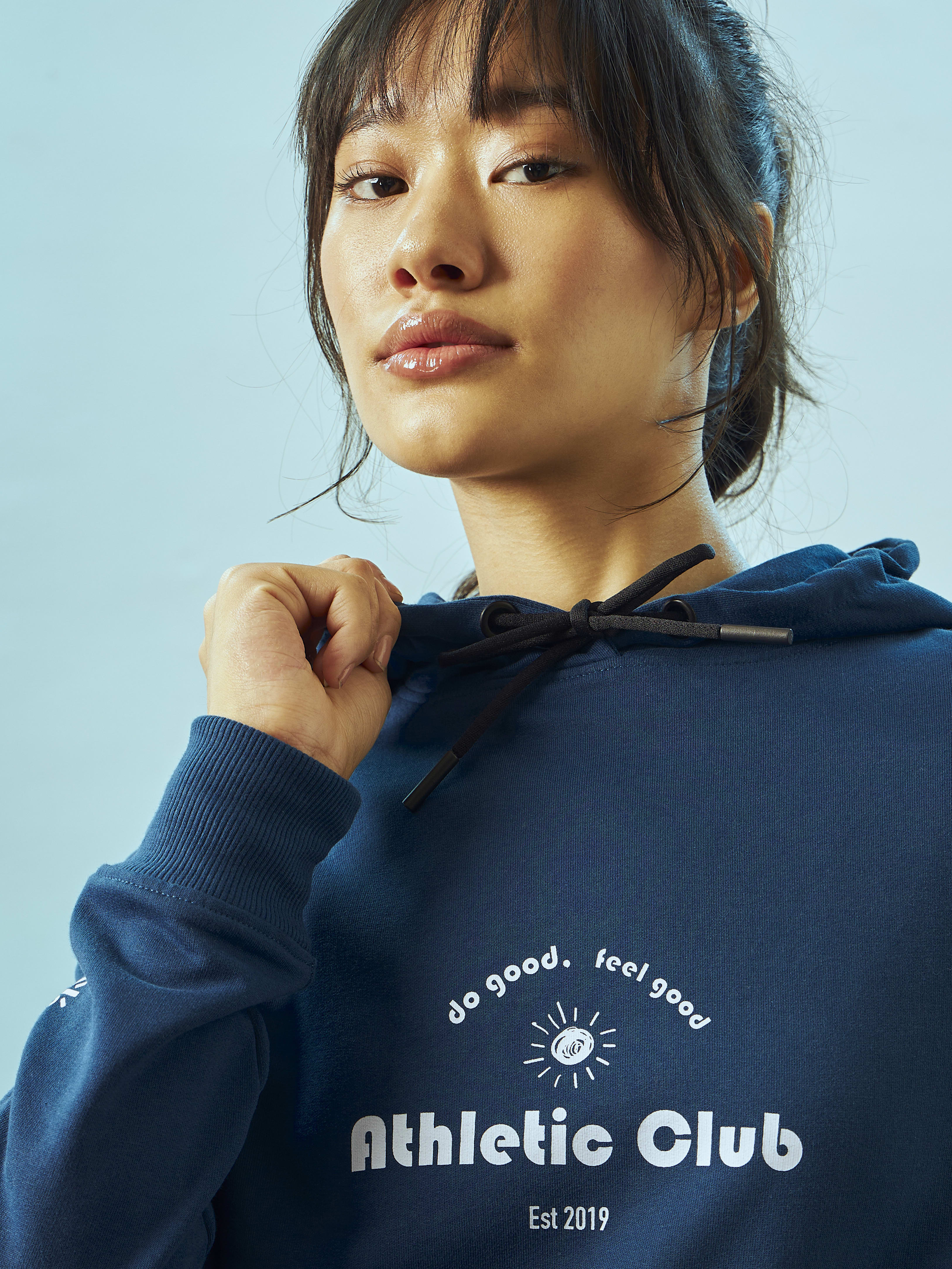 Typographic Print Sweatshirt with Pockets