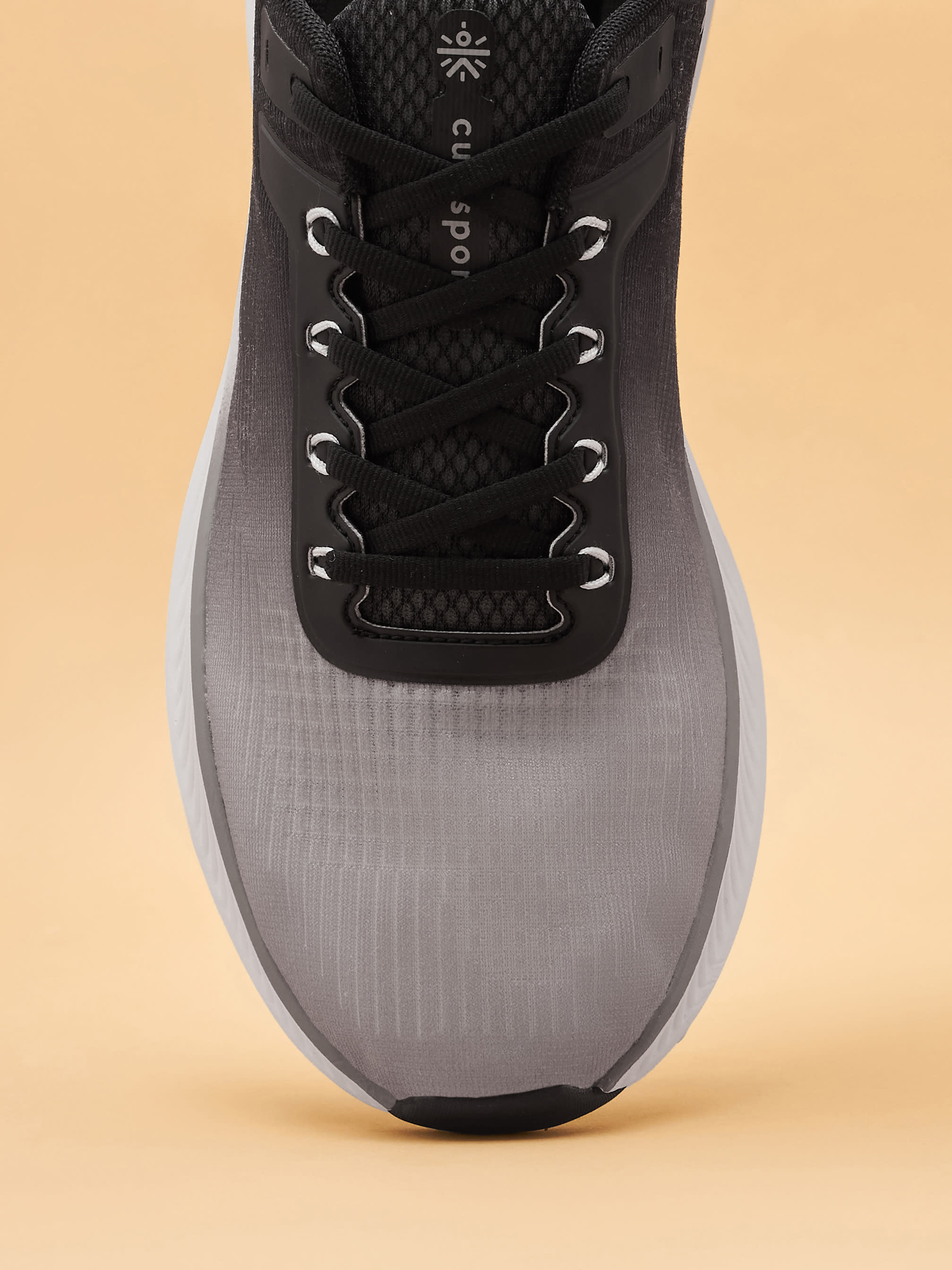 cult Thunderbird Men Running Shoes - Black/Ash Grey