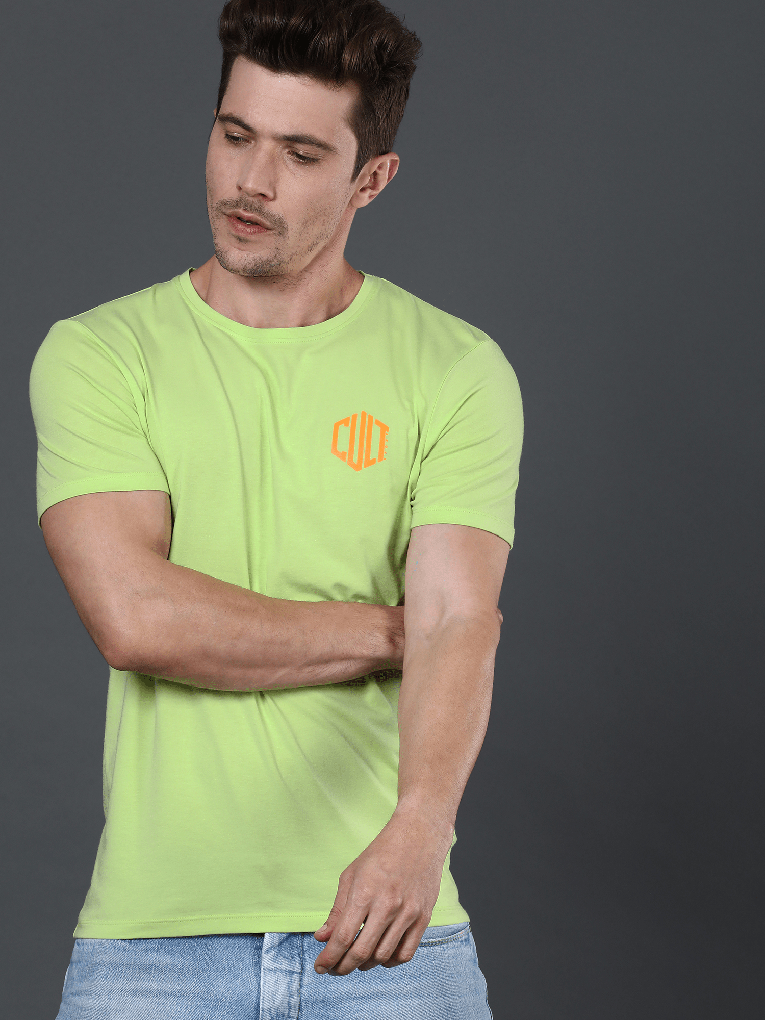 Bamboo Crisp Lime Casual Tee