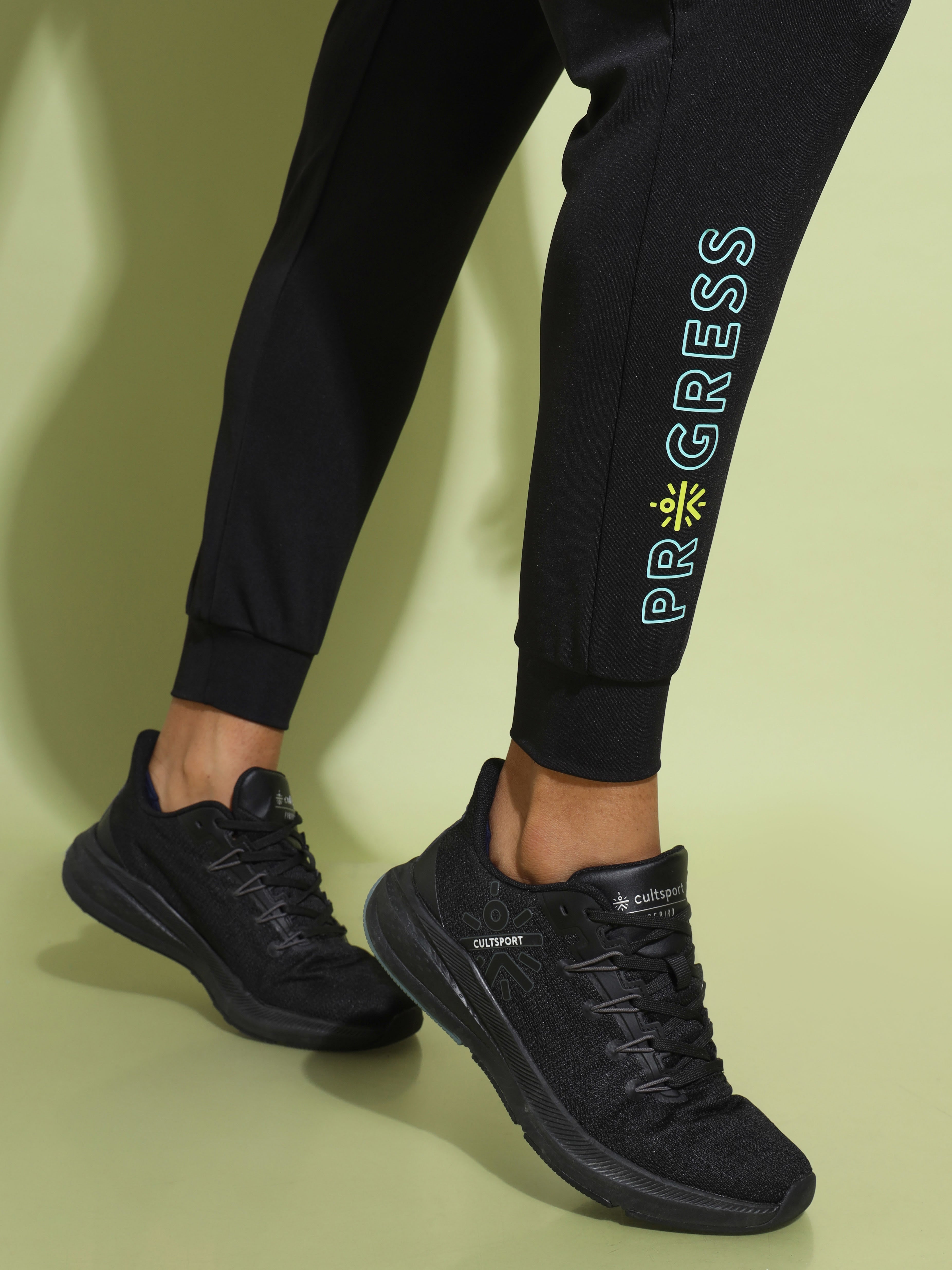 Performance Joggers with Graphic Print