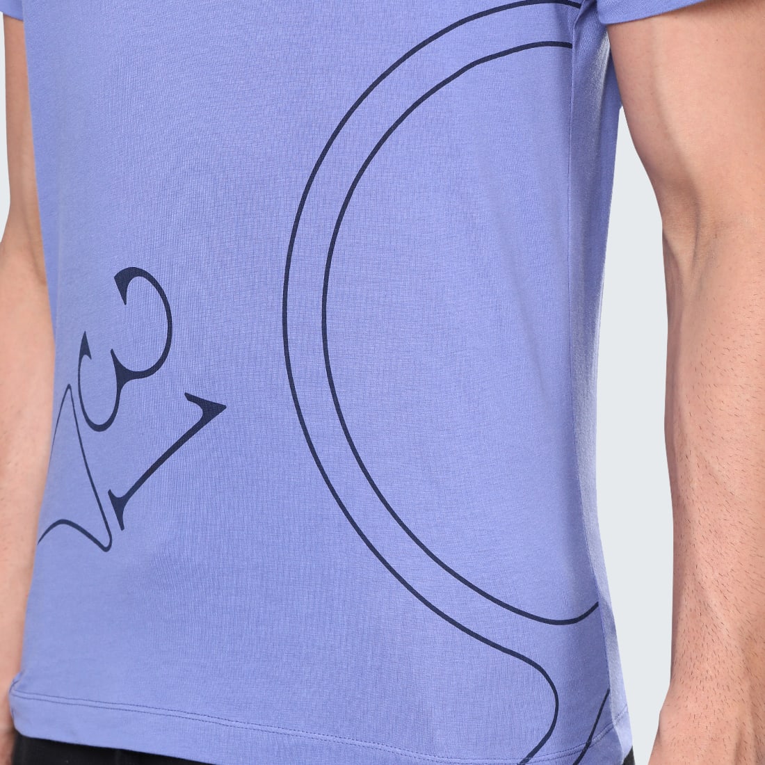 Everydays Dial Blue Cotton Tee