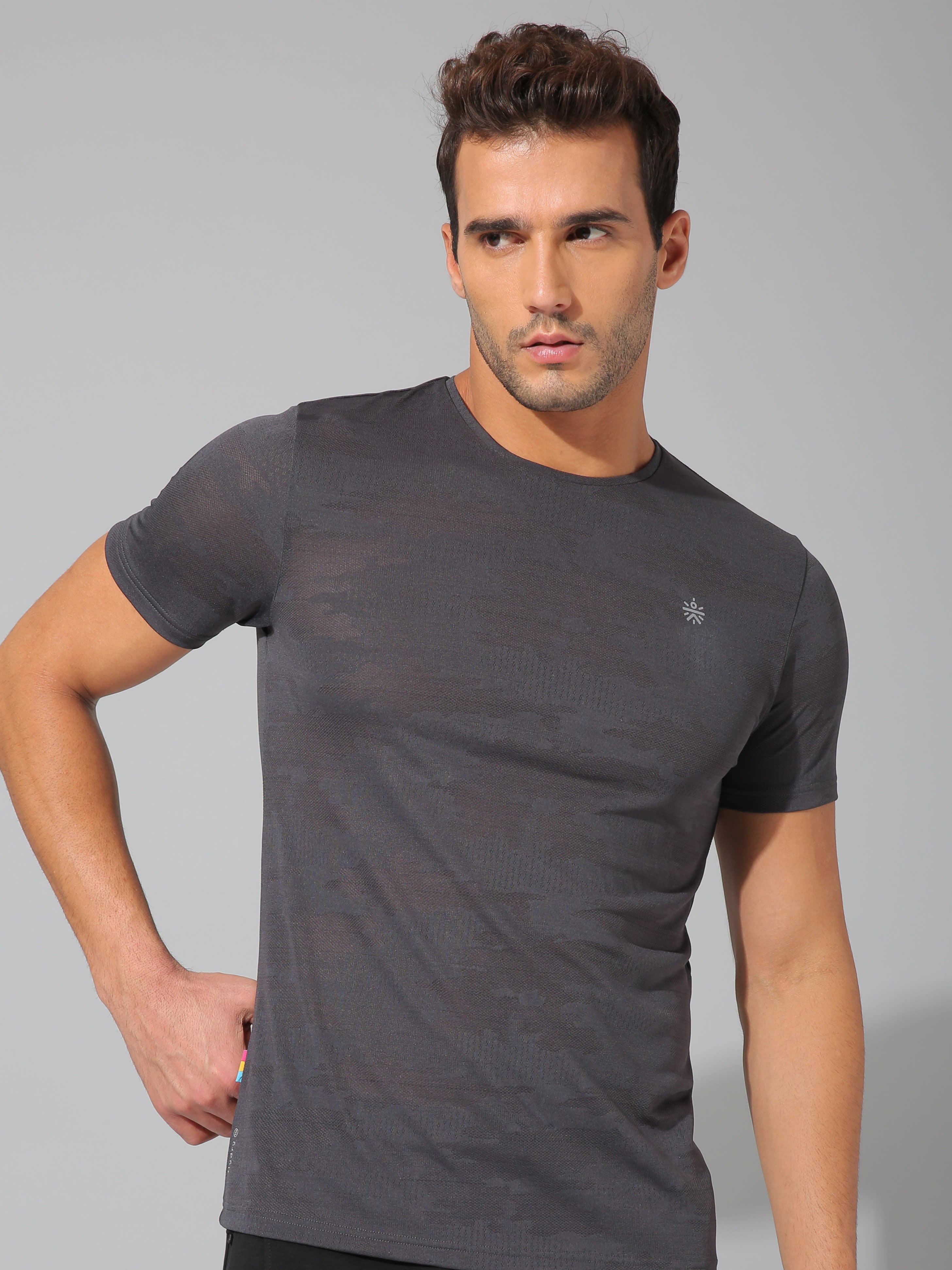Jacquard Camo Workout T-shirt