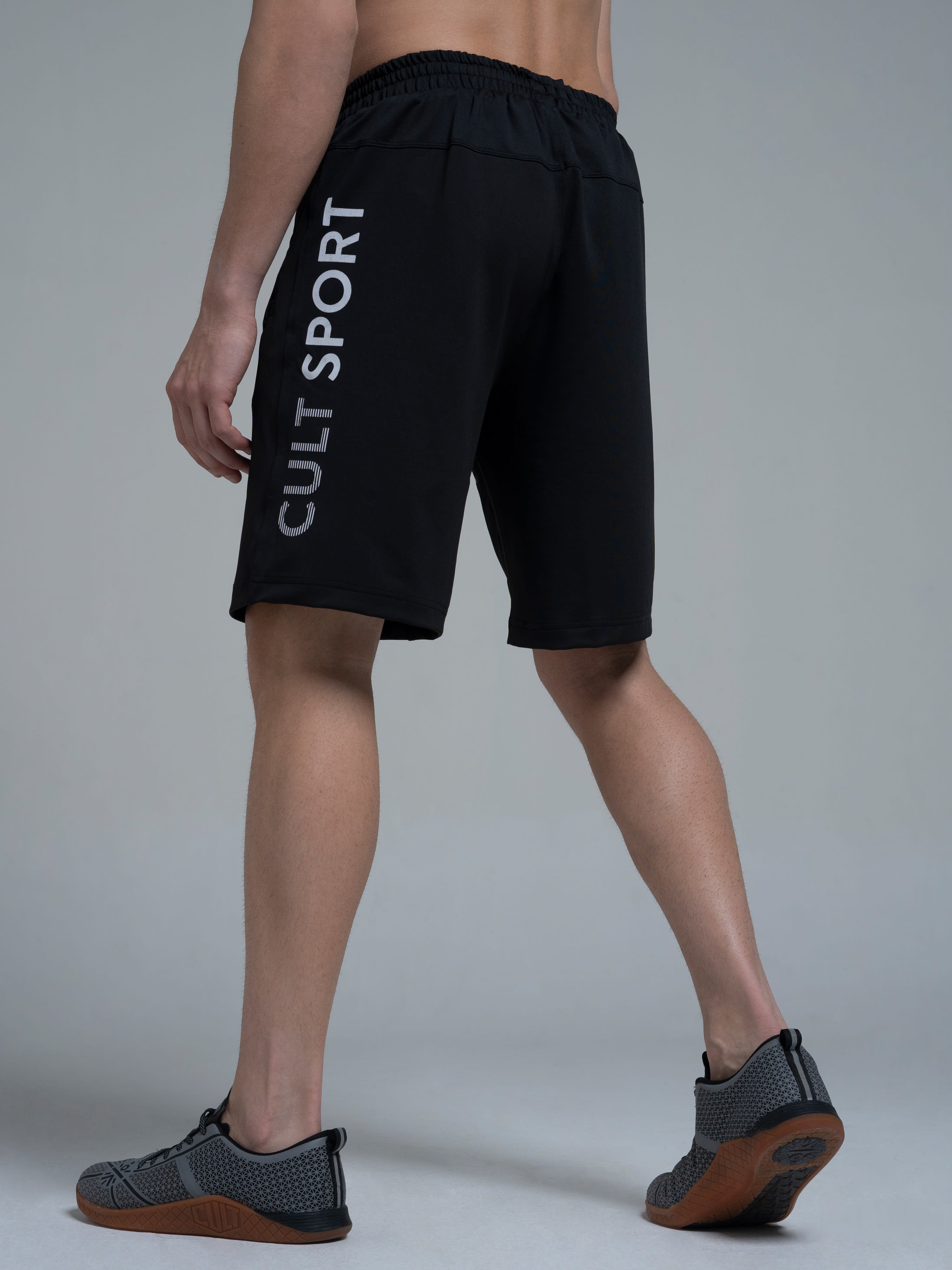 Blakout Signature Black Running Shorts