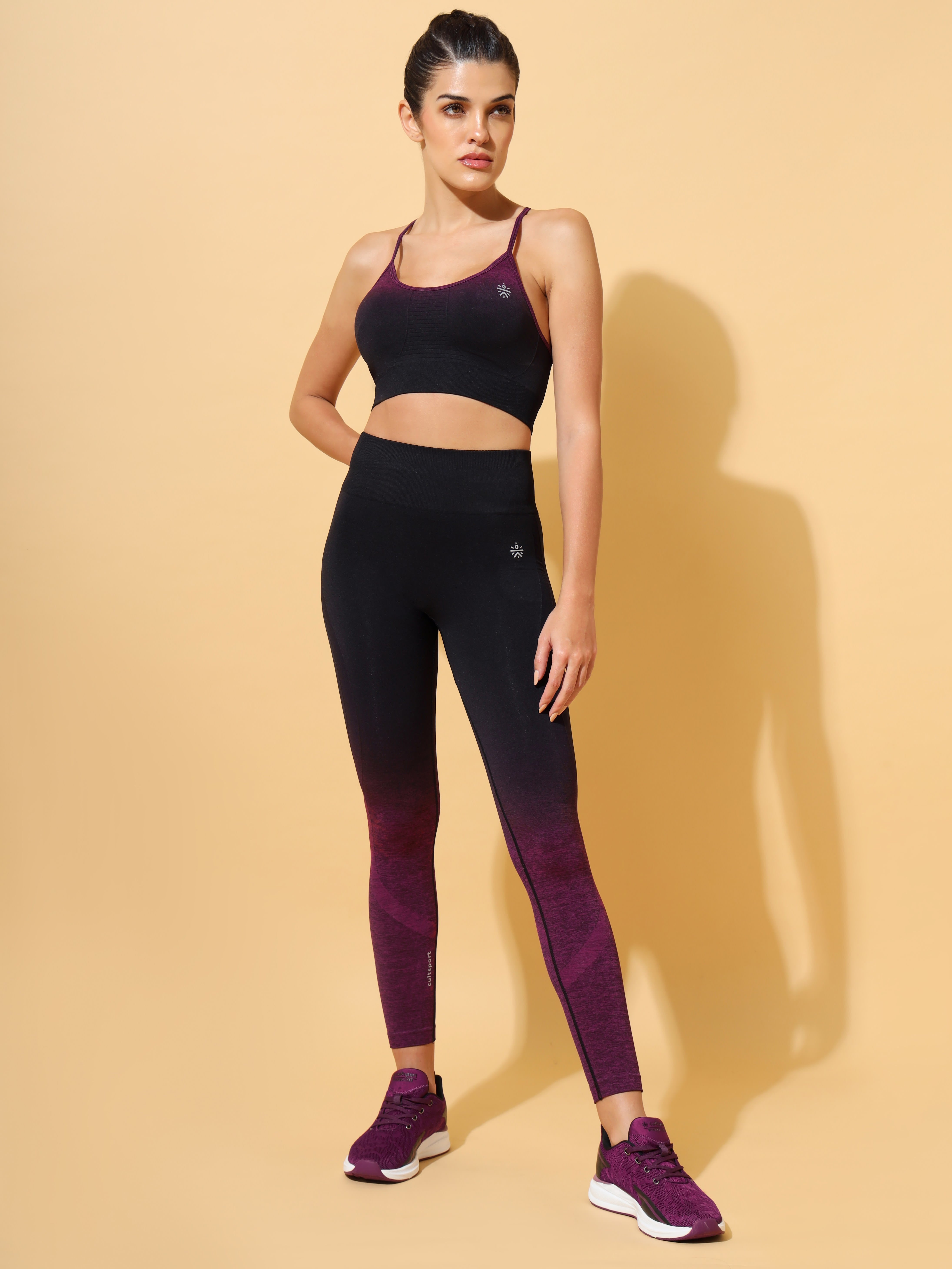 Seamless Ombre Anti Chafing Tights