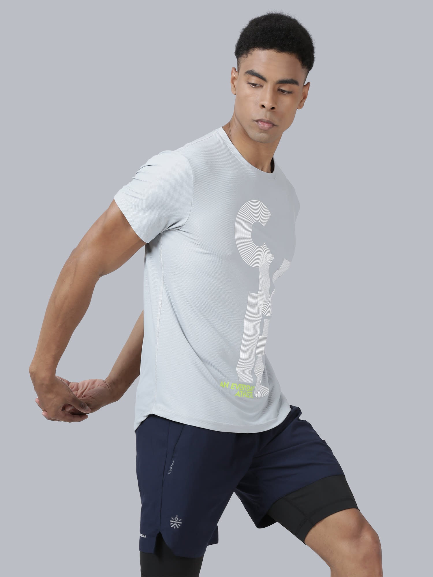 Signature Cult Grey Running Tee