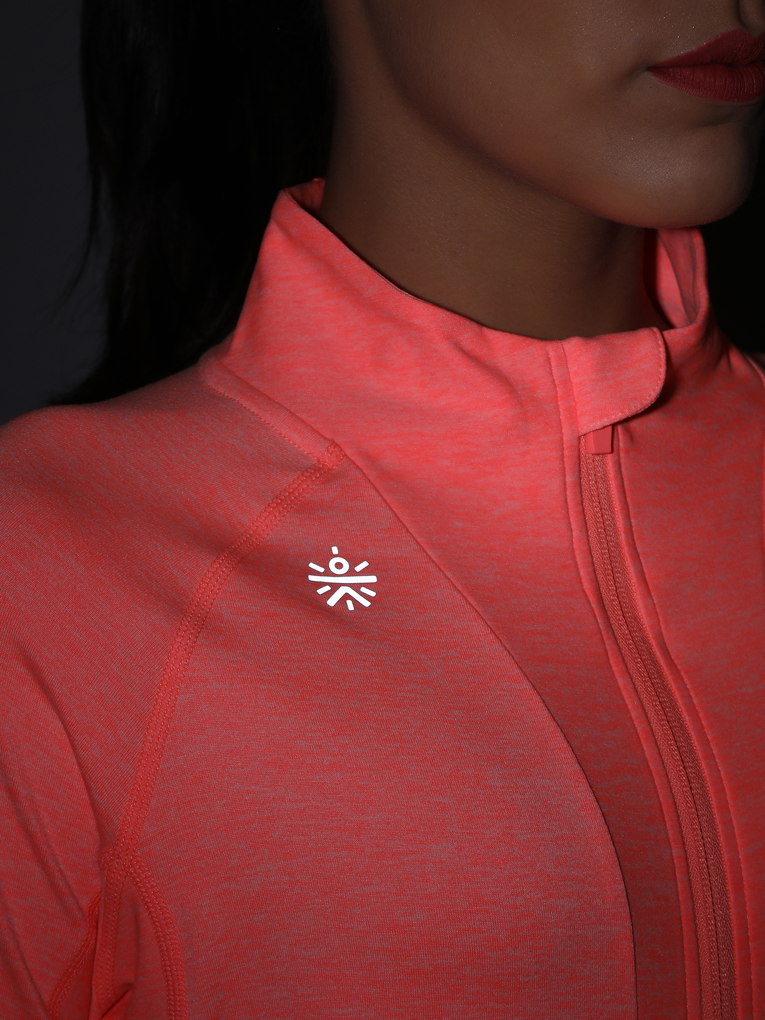 Vital Propel Pink Zip Through Sweatshirt