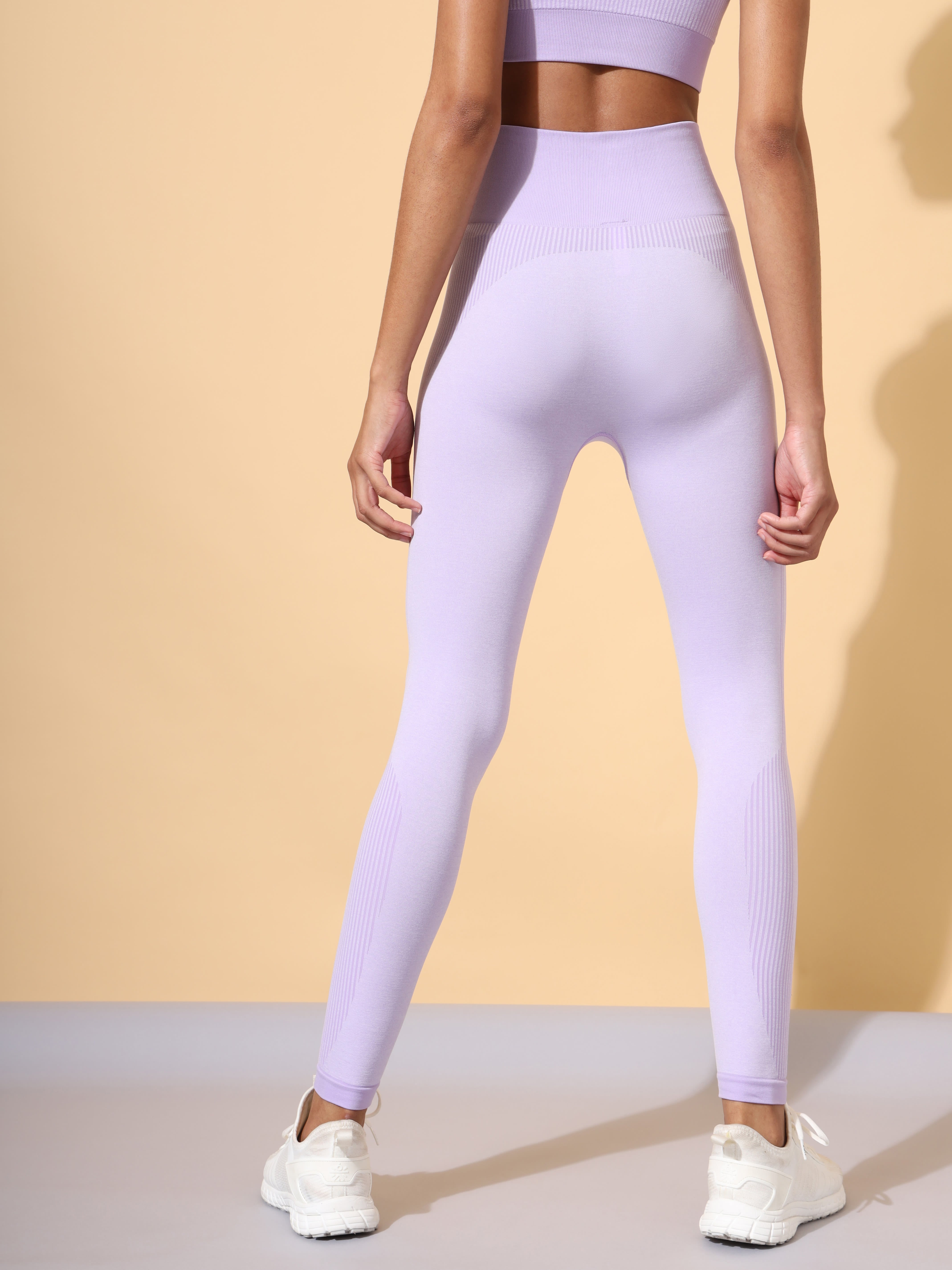 Seamless Striped Tights