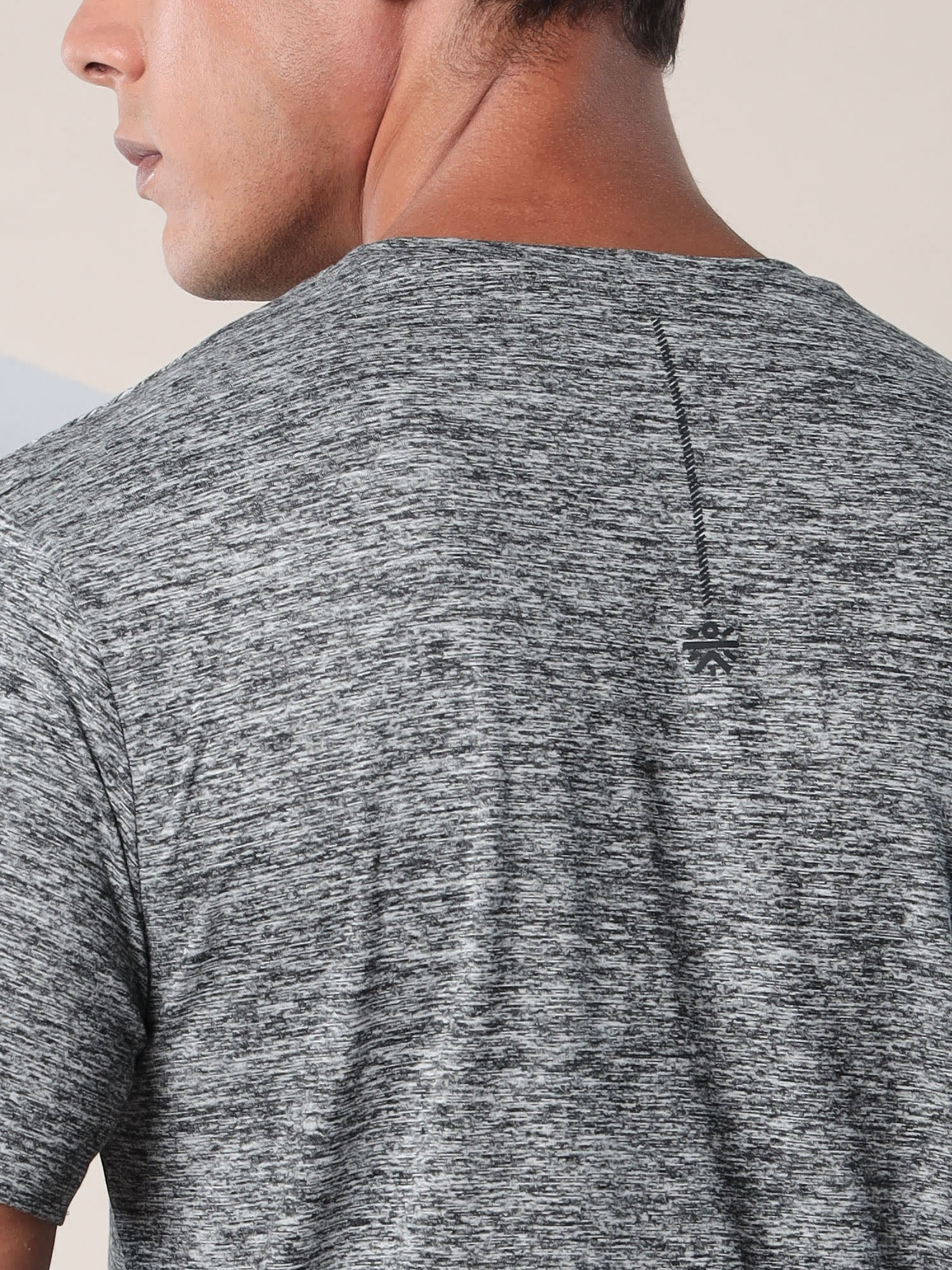 Men's Train All Day Black Comfortech T-shirt