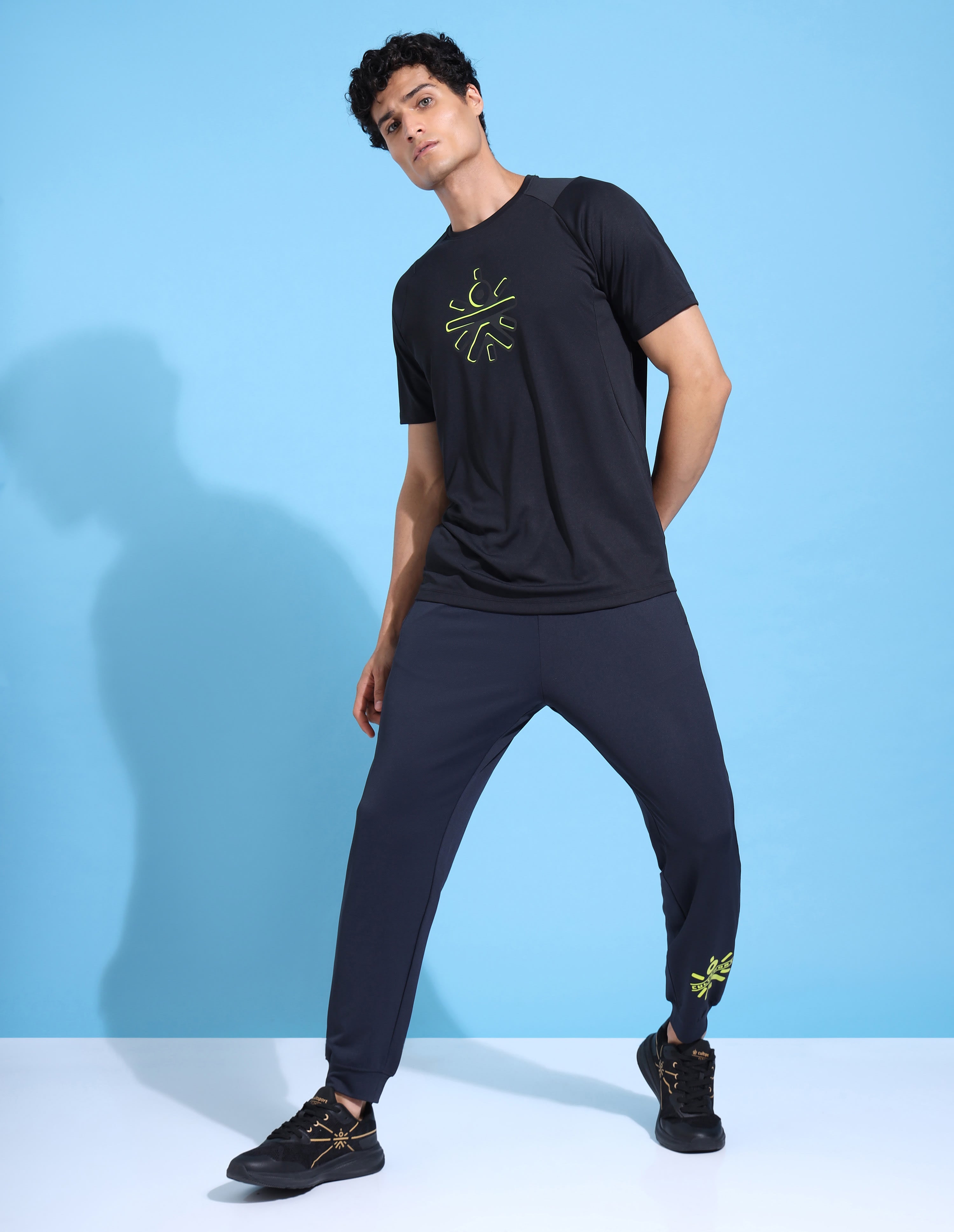 Graphic Print Anti-Odour T-shirt