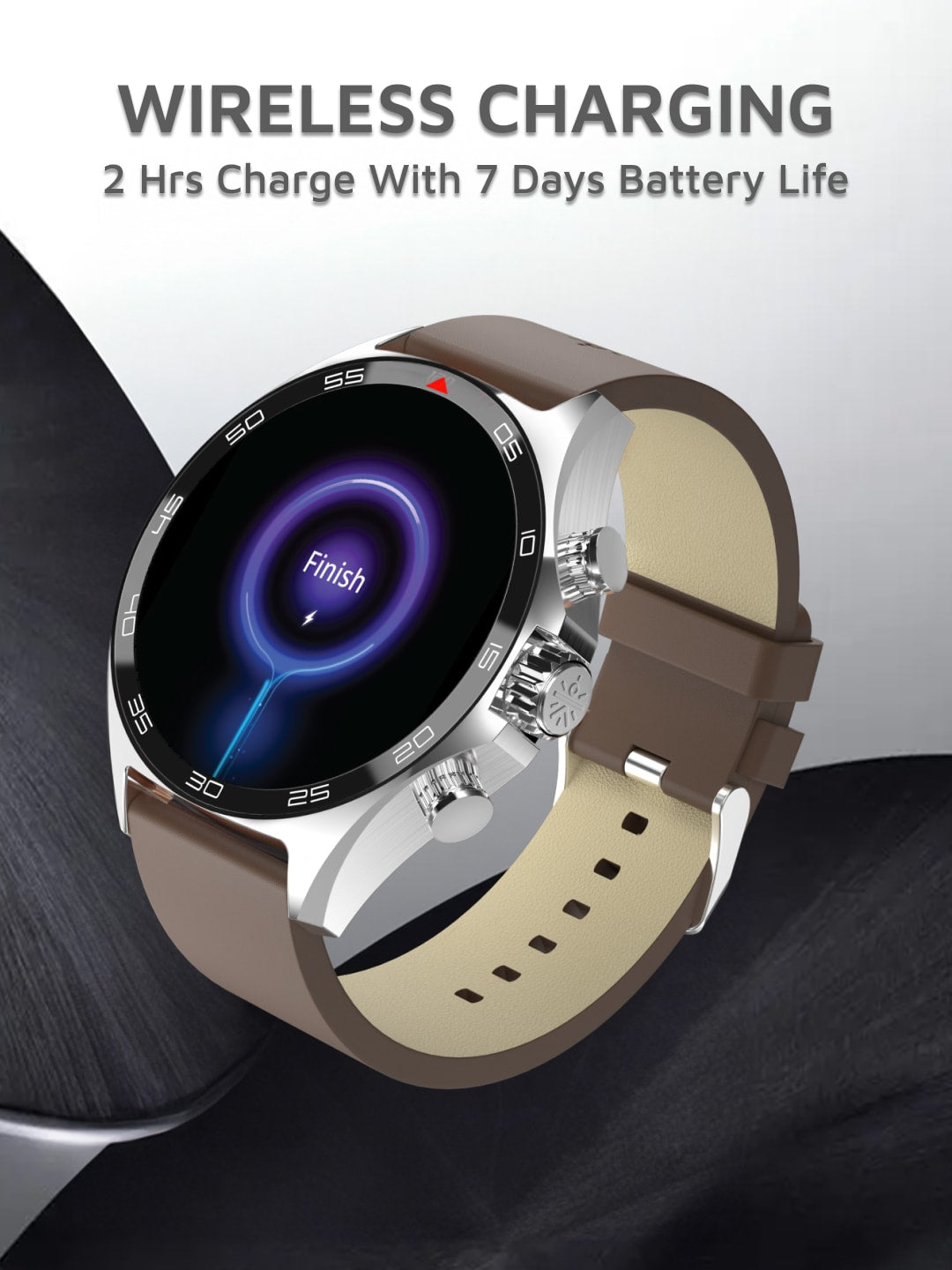 Stainless Steel Self Charging Smart Watch Smart Watch H4 PRO Max