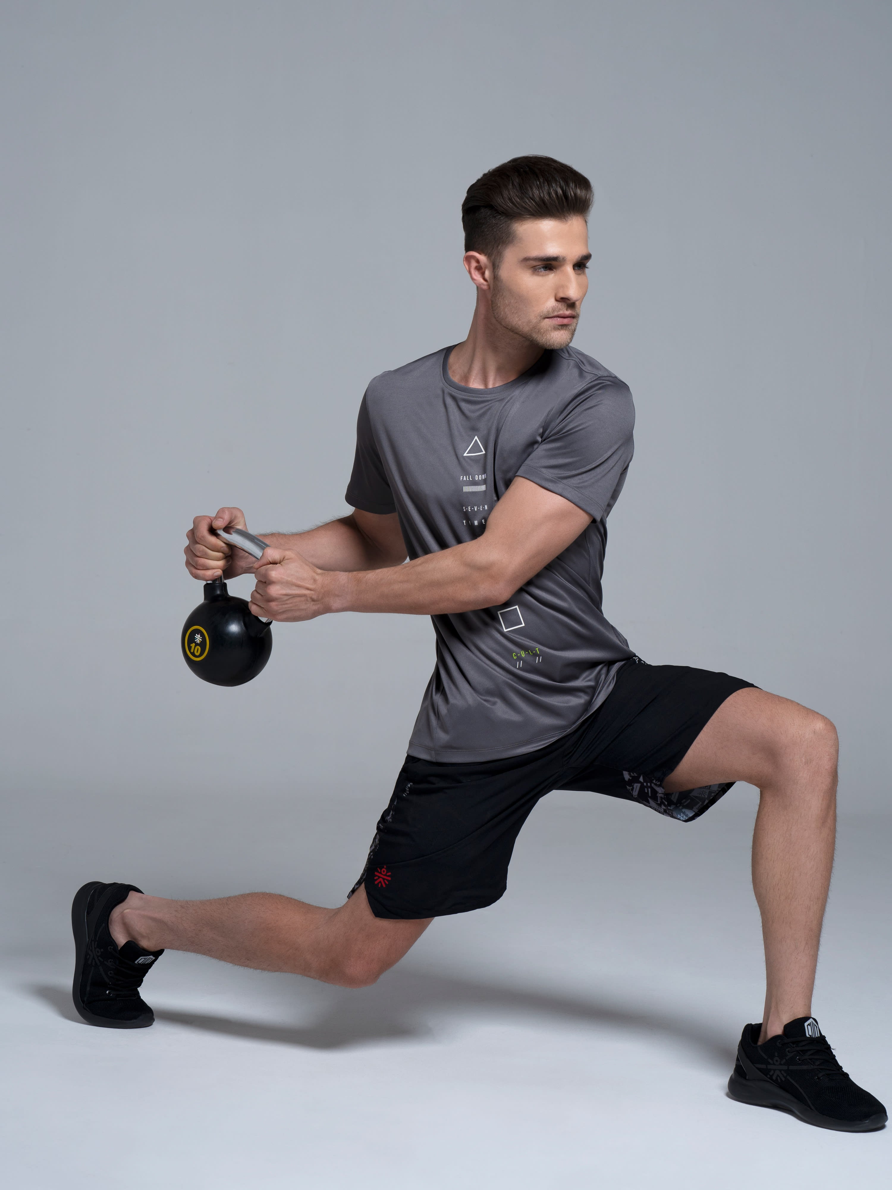 FAB Men's Minimalistic Workout T-shirt