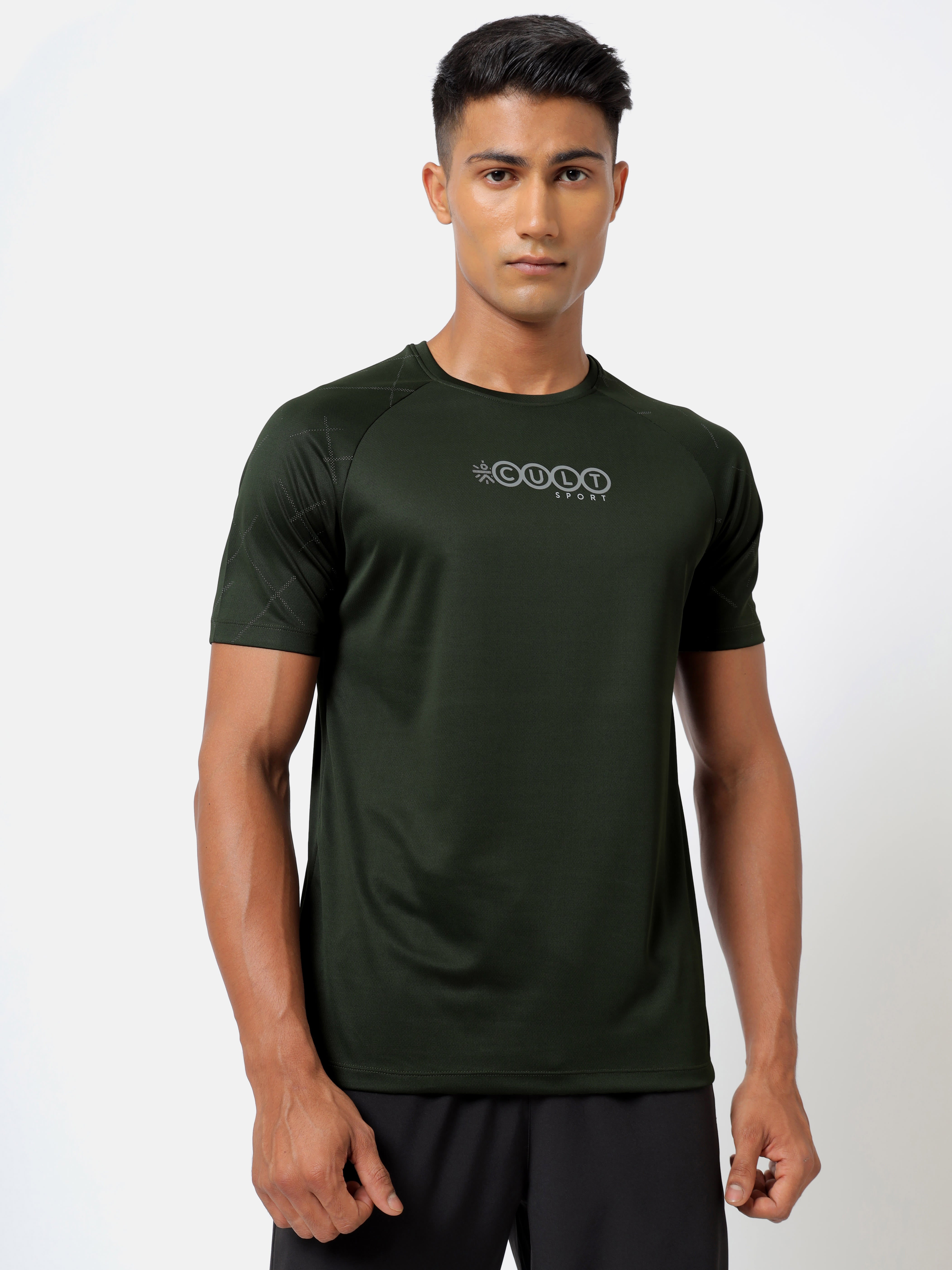 Performance T-shirt with Chest Print Pack of 2