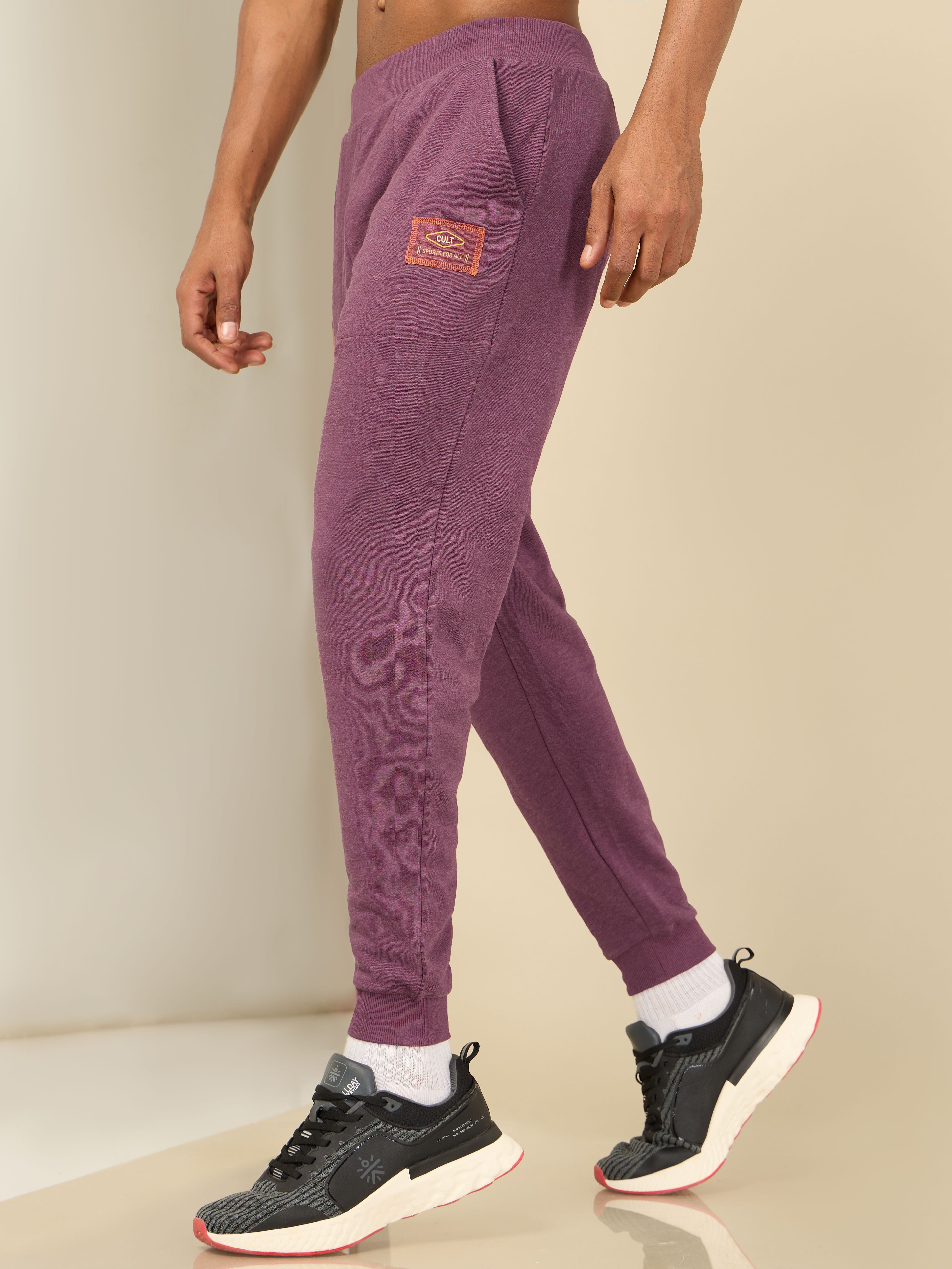 Men Maroon Sports for all Joggers