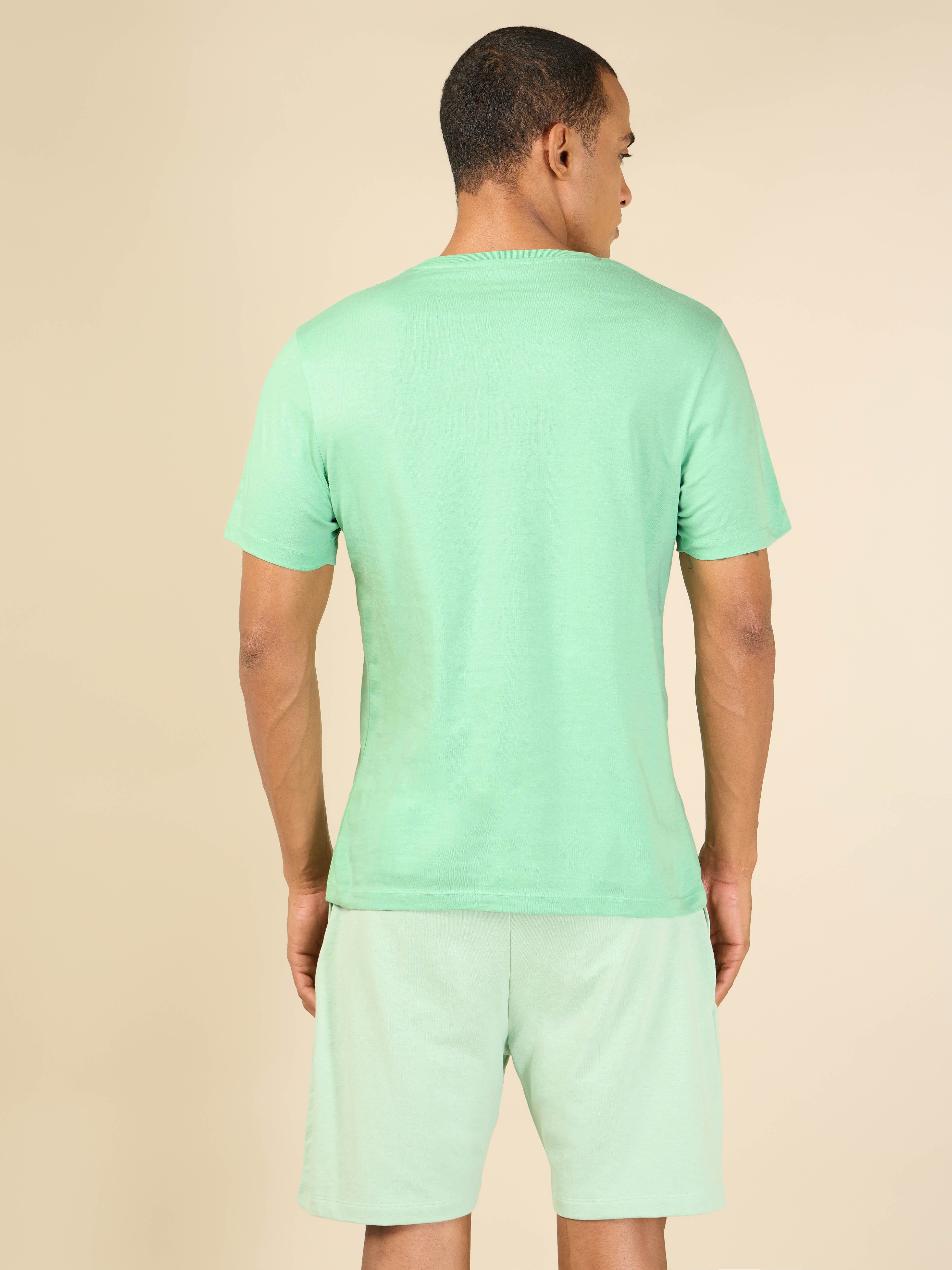 Green Cult Leisure T-shirt for Men