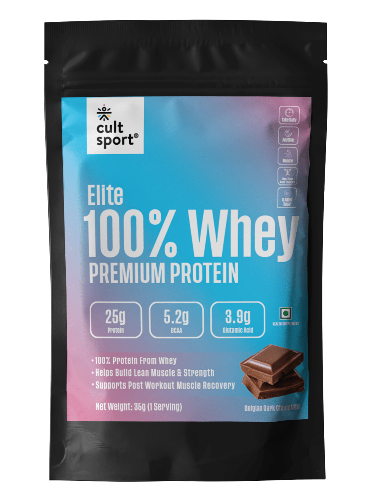 Cultsport Elite 100% Whey Protein, 35g