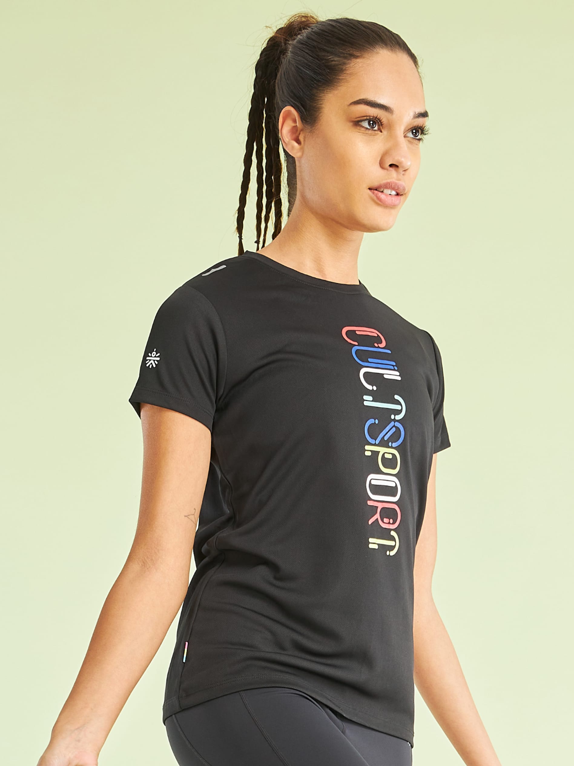 Typographic Print Training T-shirt