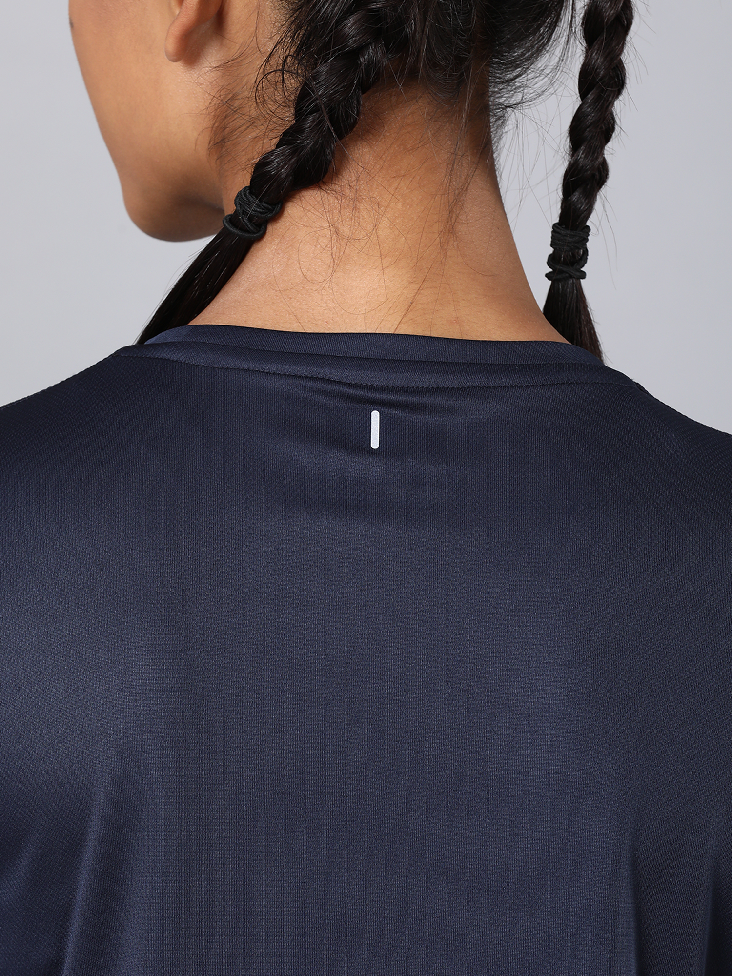 Code Graph Navy Workout Tee