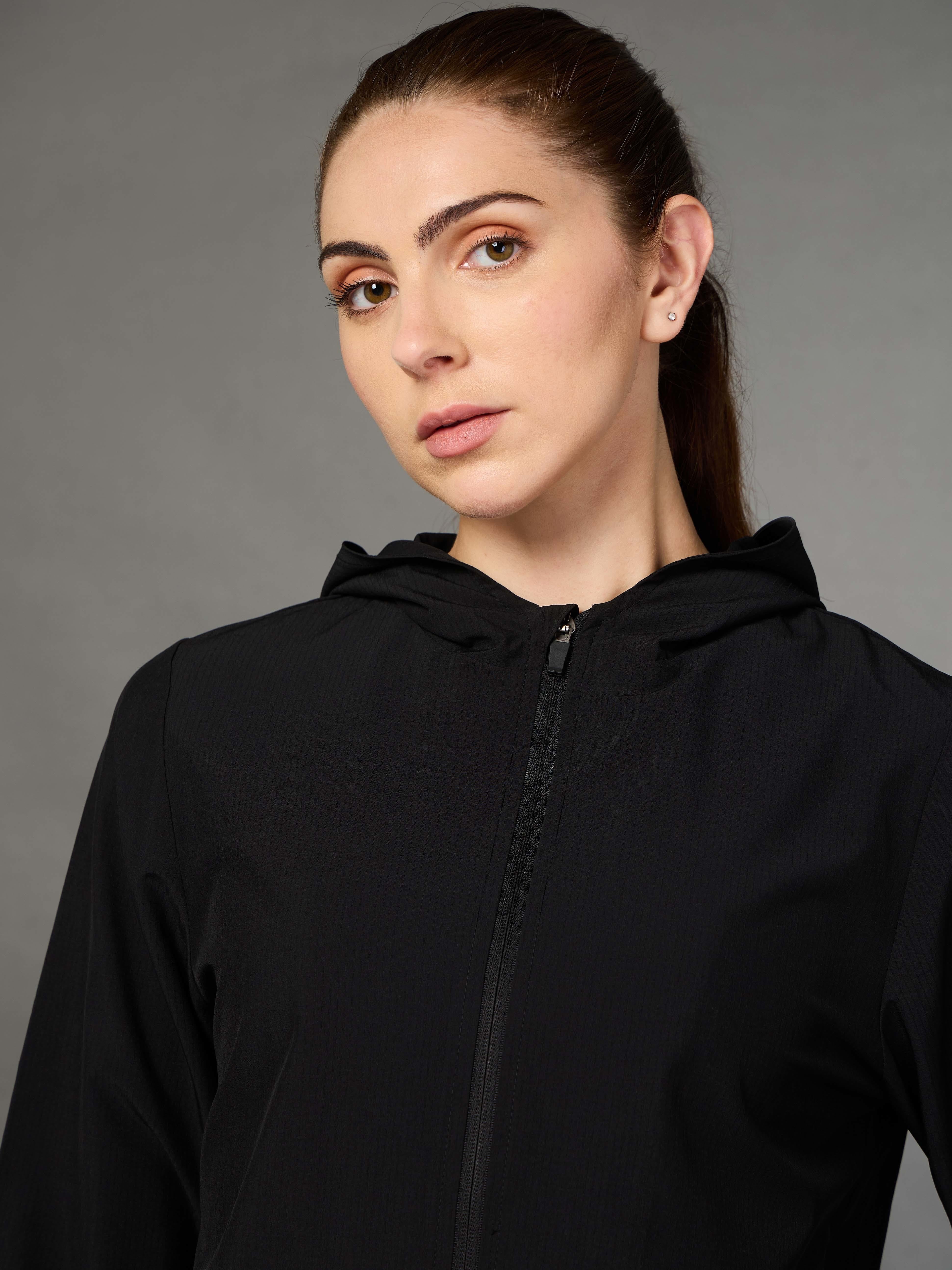 Wind Breaker Black Jacket