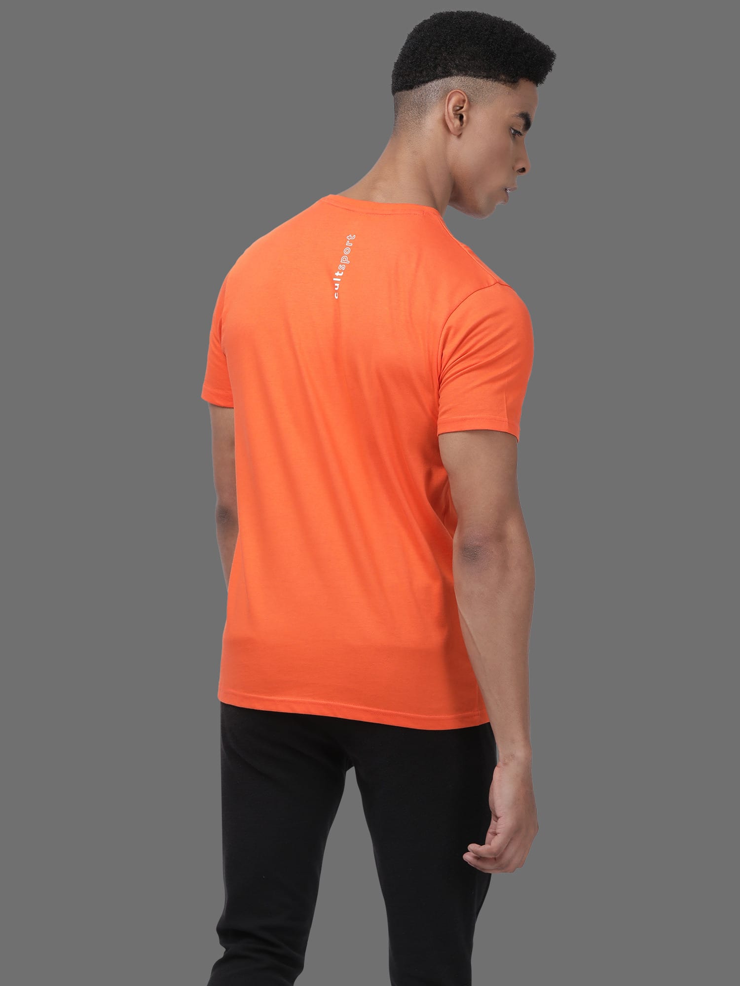 Everydays Gentle Orange Cotton Tee