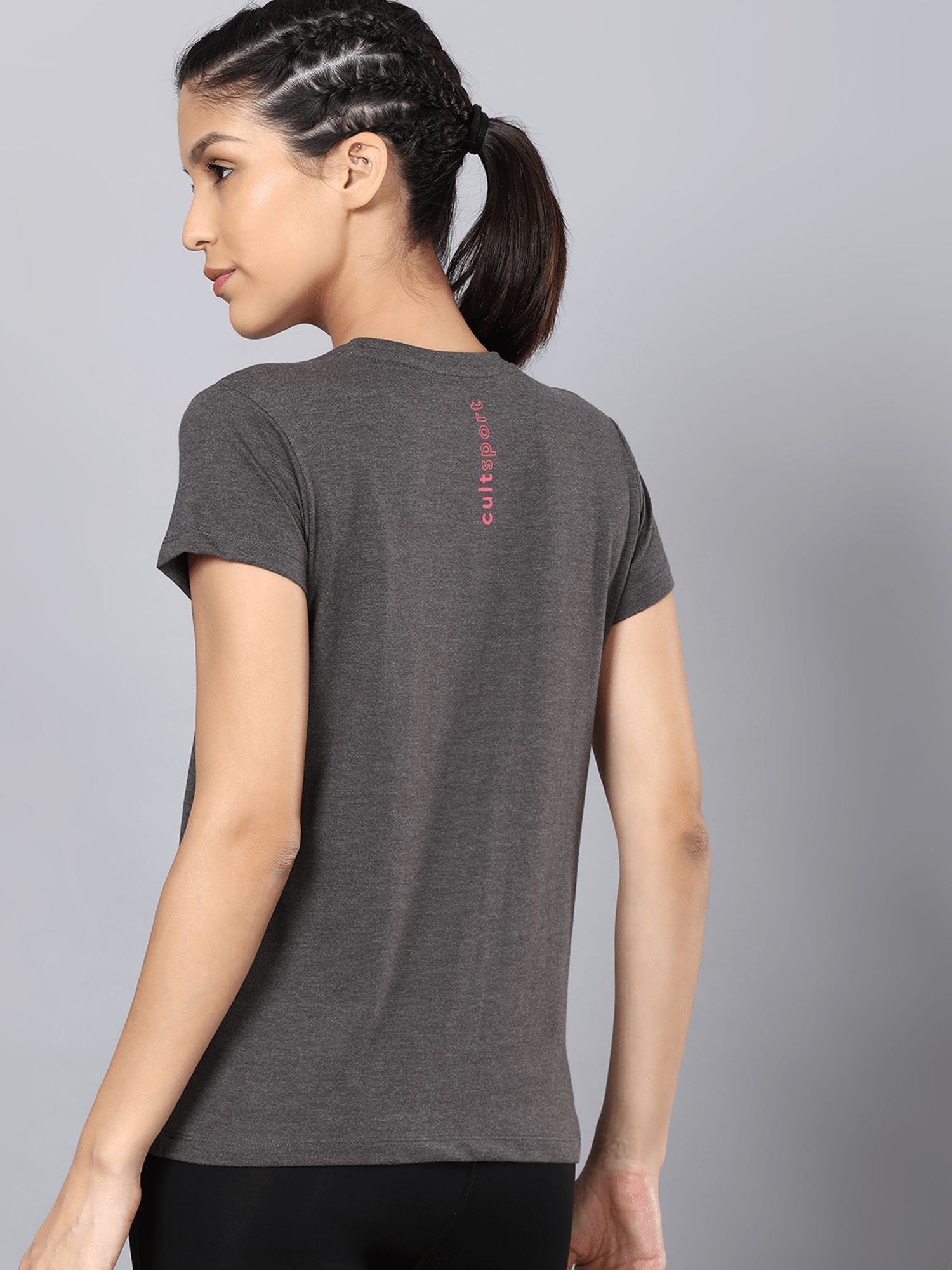 Everyday Numeric Anthra Casual Tee