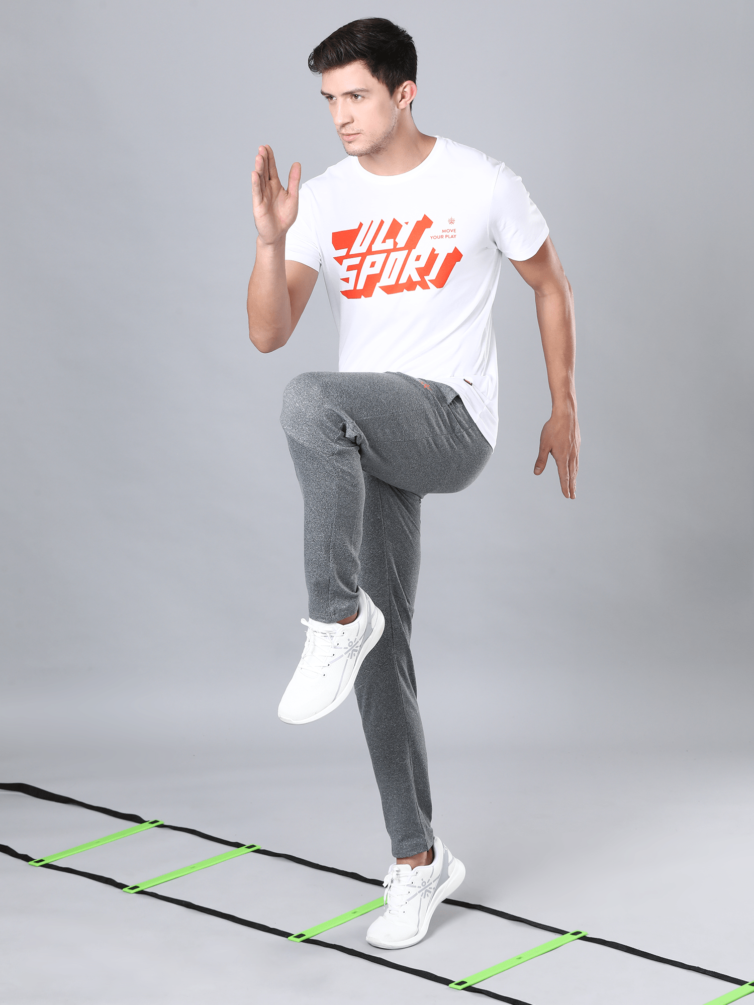 Vitals Prime Grey Joggers