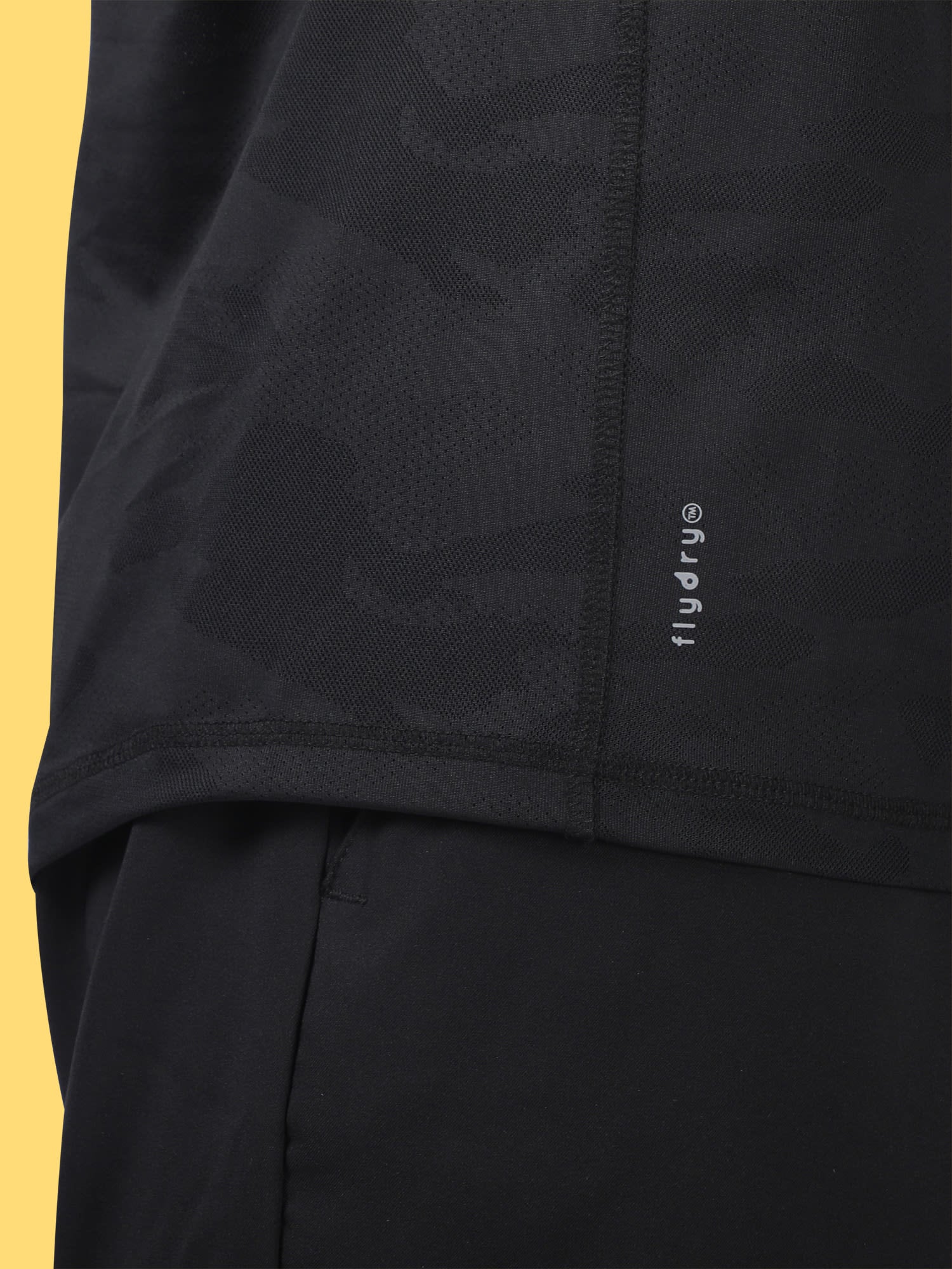 Vital Vent Black Camo Running Relaxed Tee