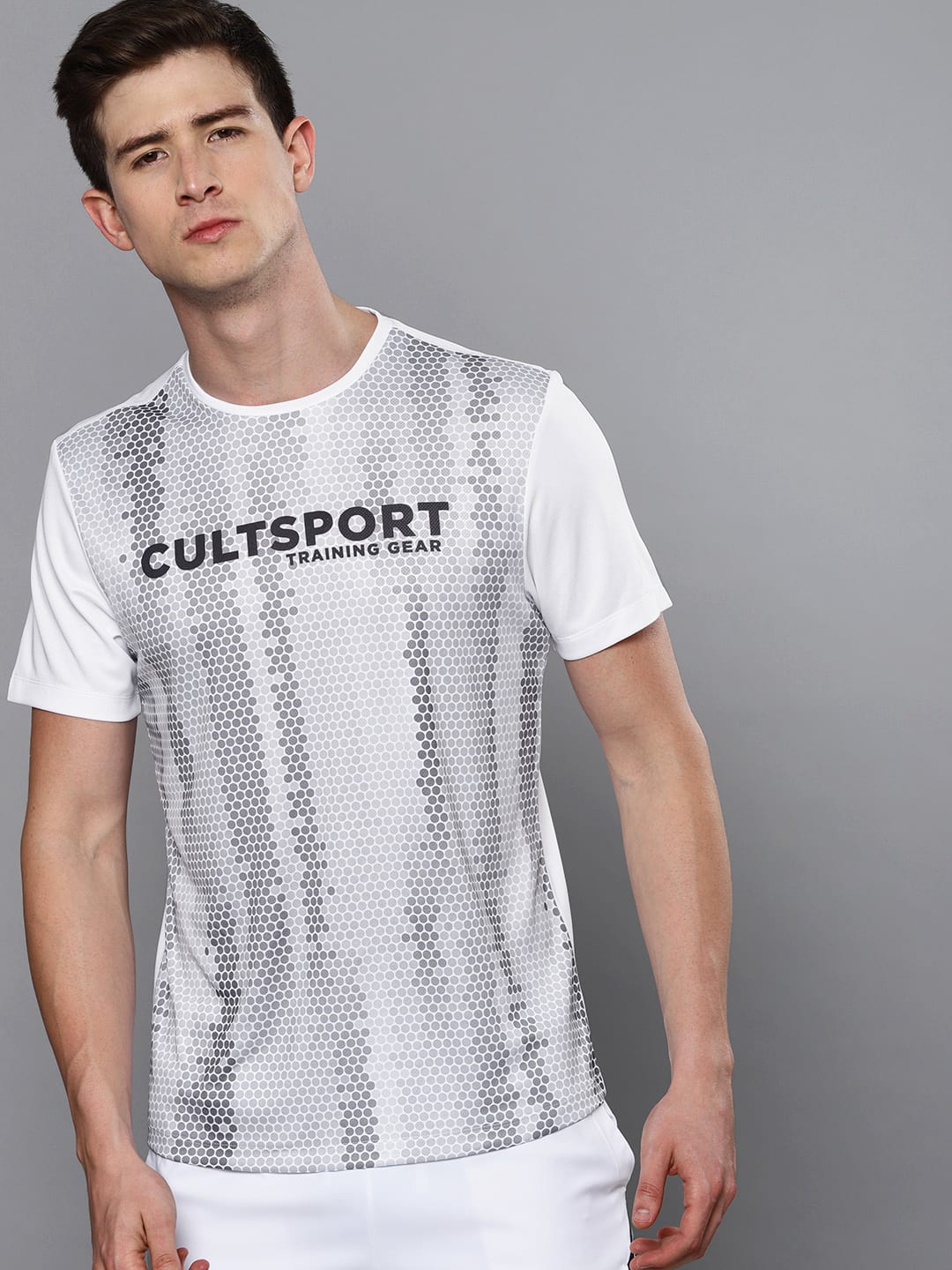 Dugout Pellet White Relaxed Tee