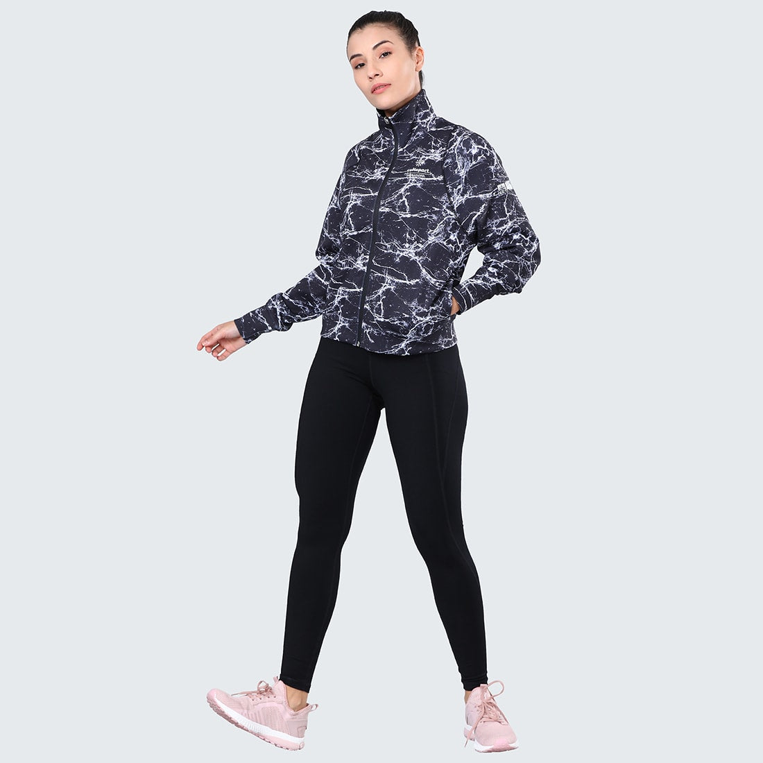 Brisk Marble Black Jacket