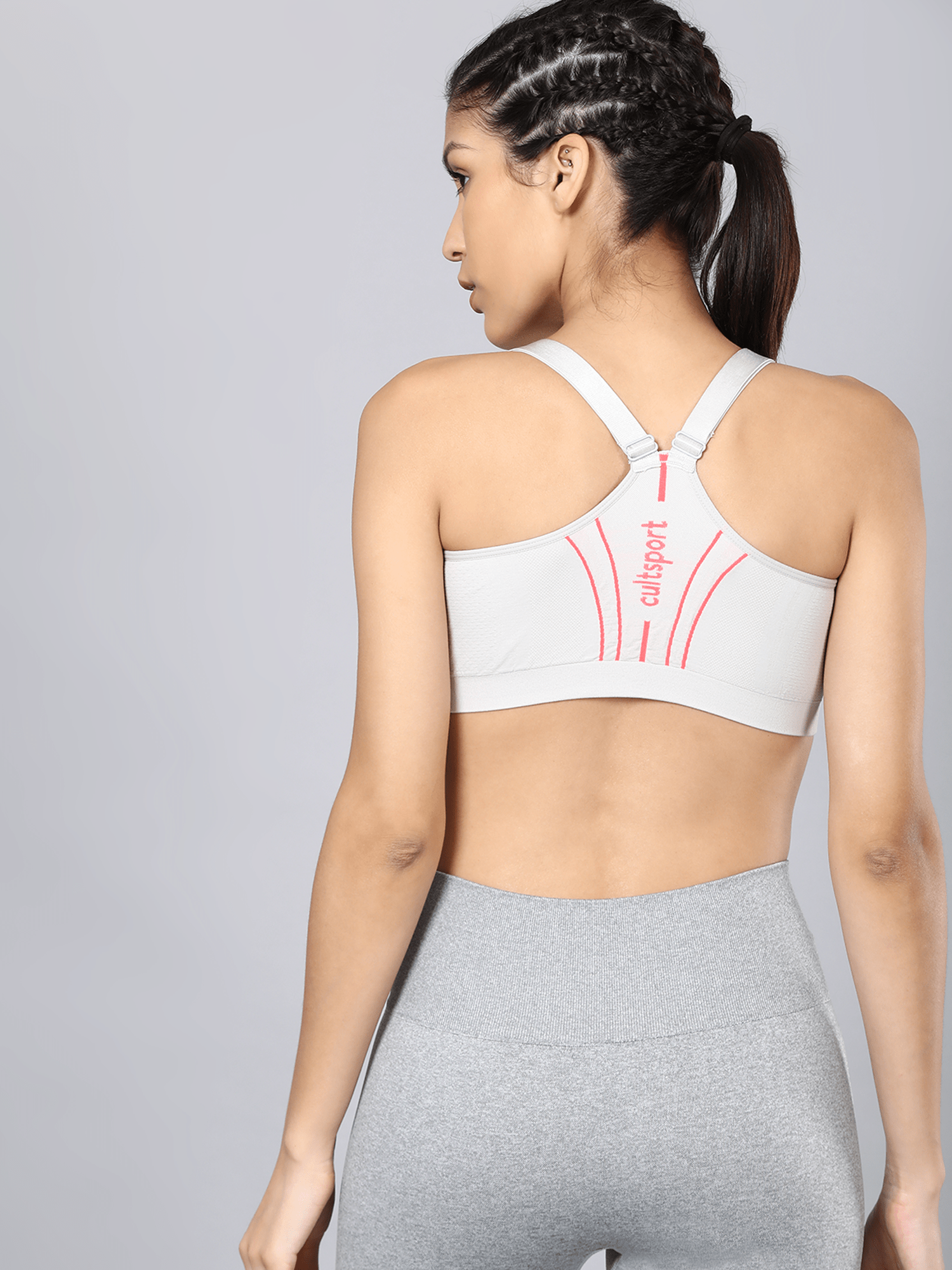 Vital Anatomy Grey Sports Bra