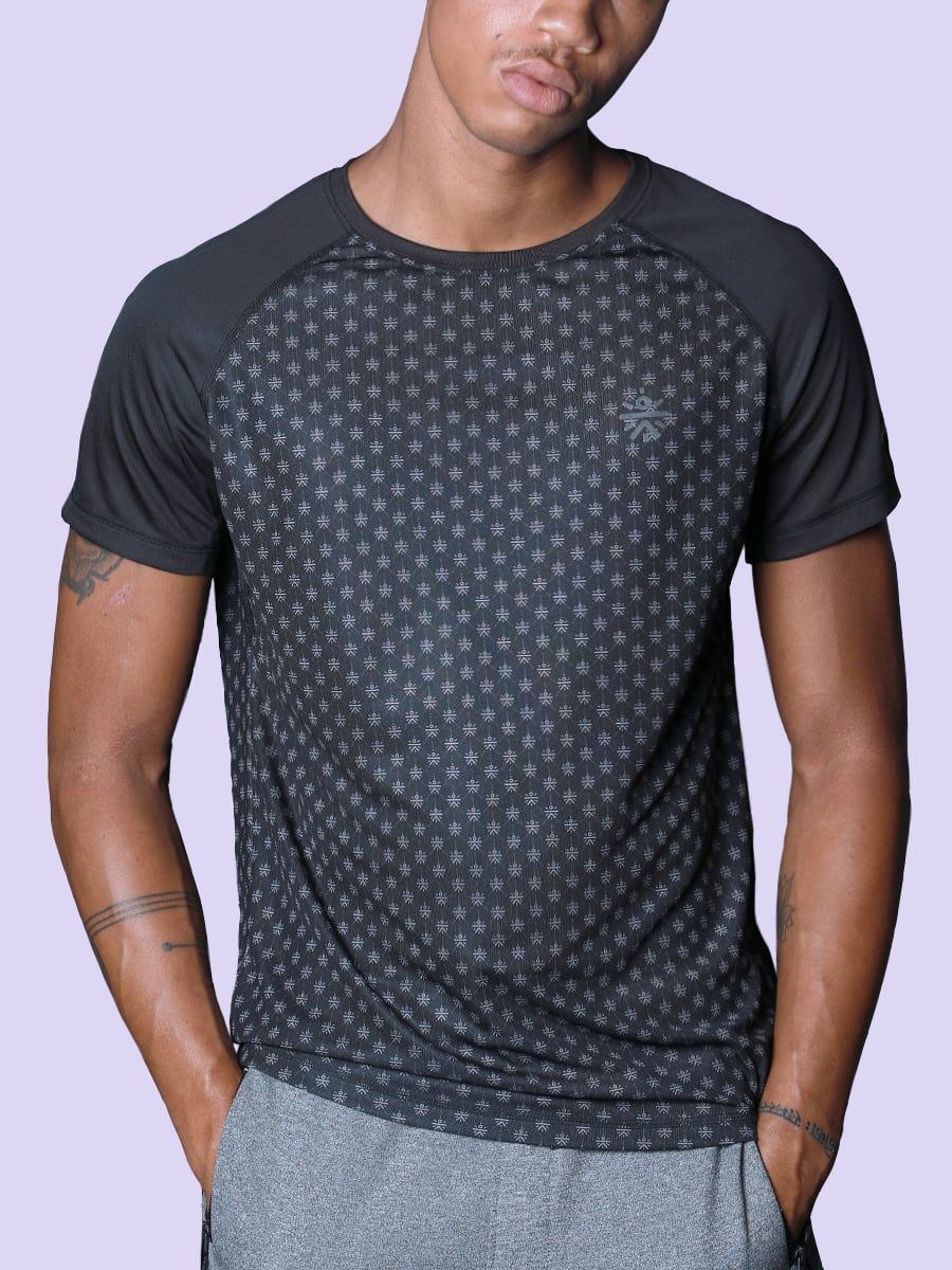 Men Insignia Grey Training Tee