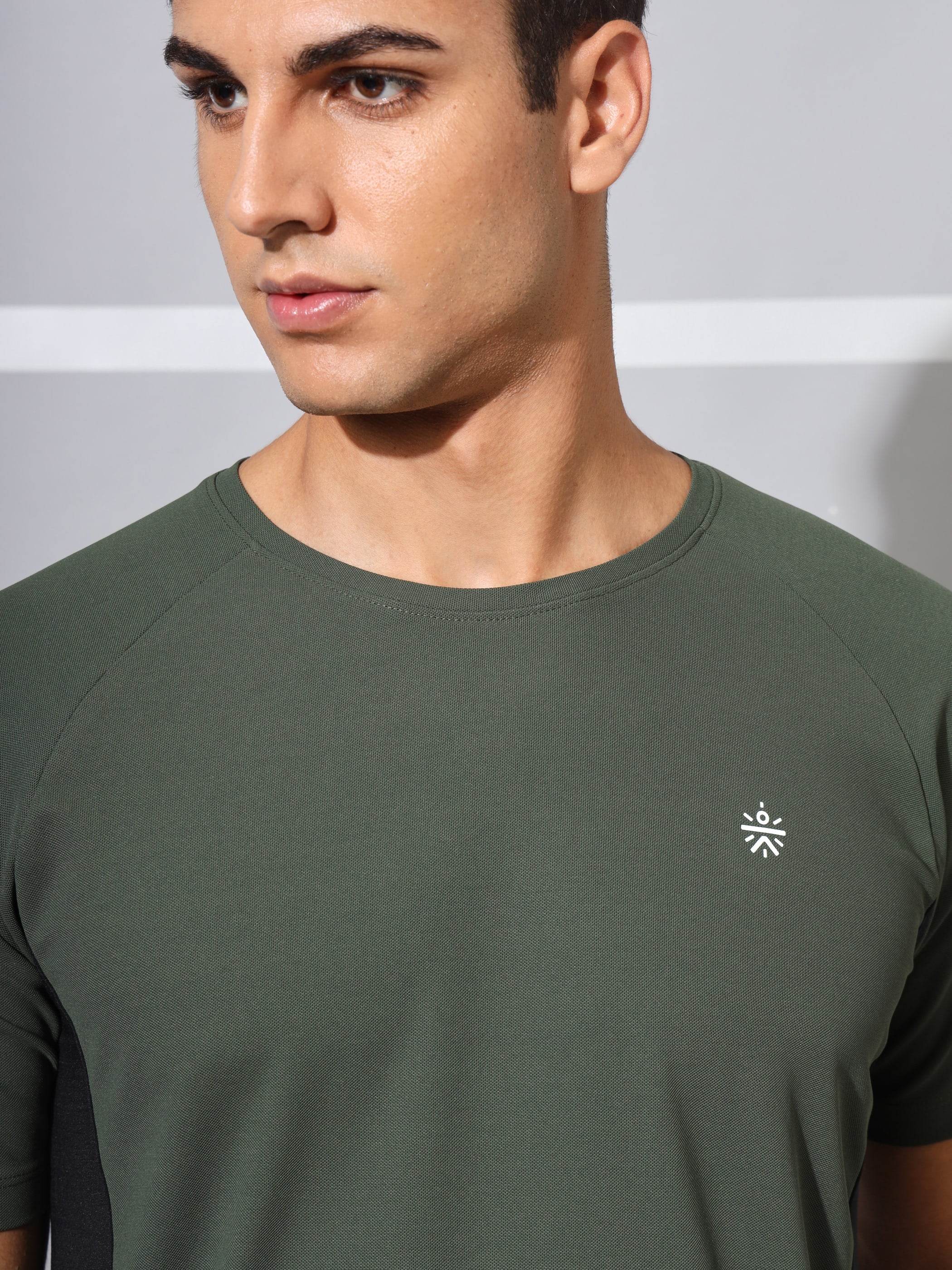 Colourblock Panel Active T-shirt