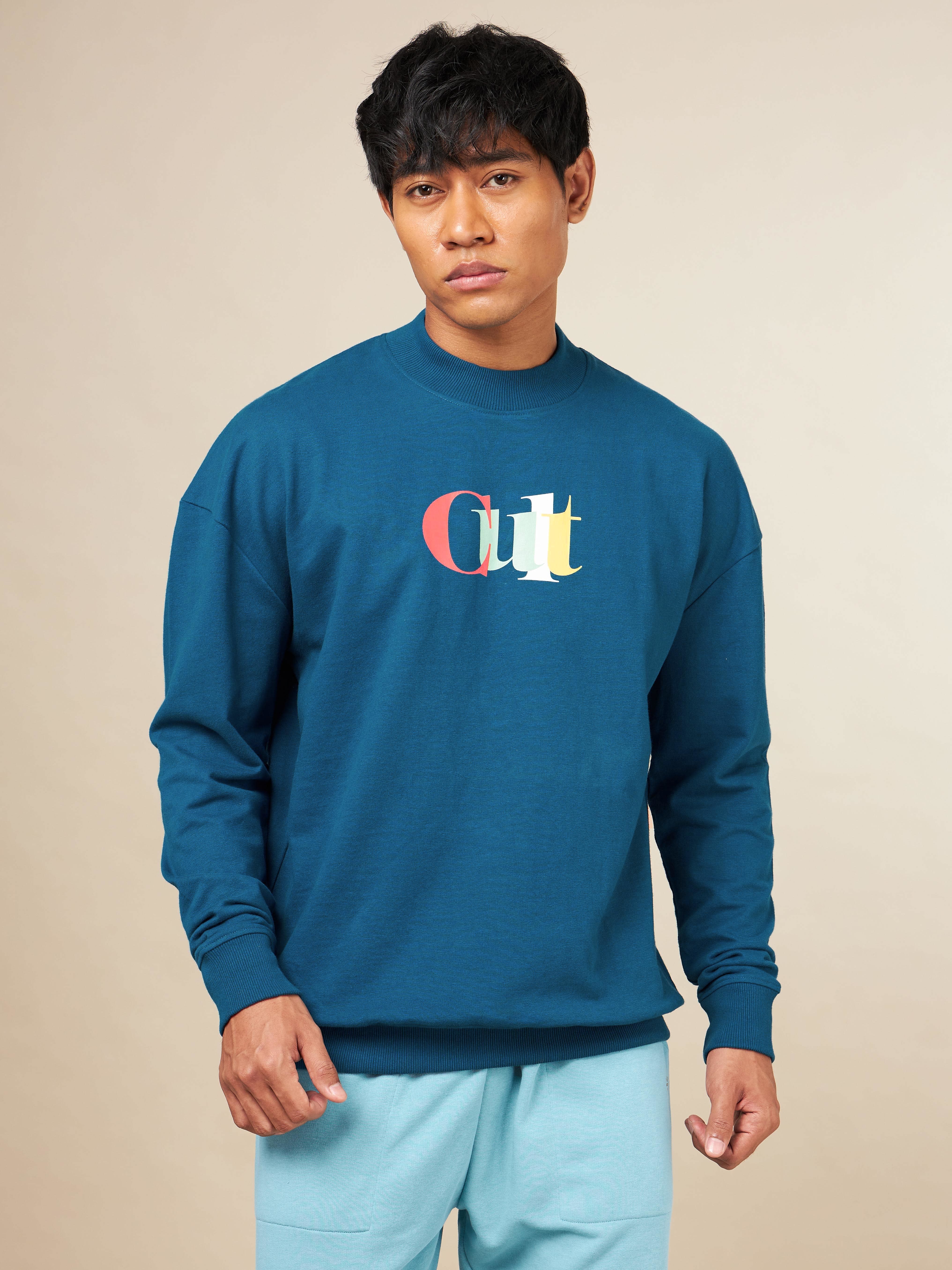 Cult Brand Carrier Blue Sweatshirt