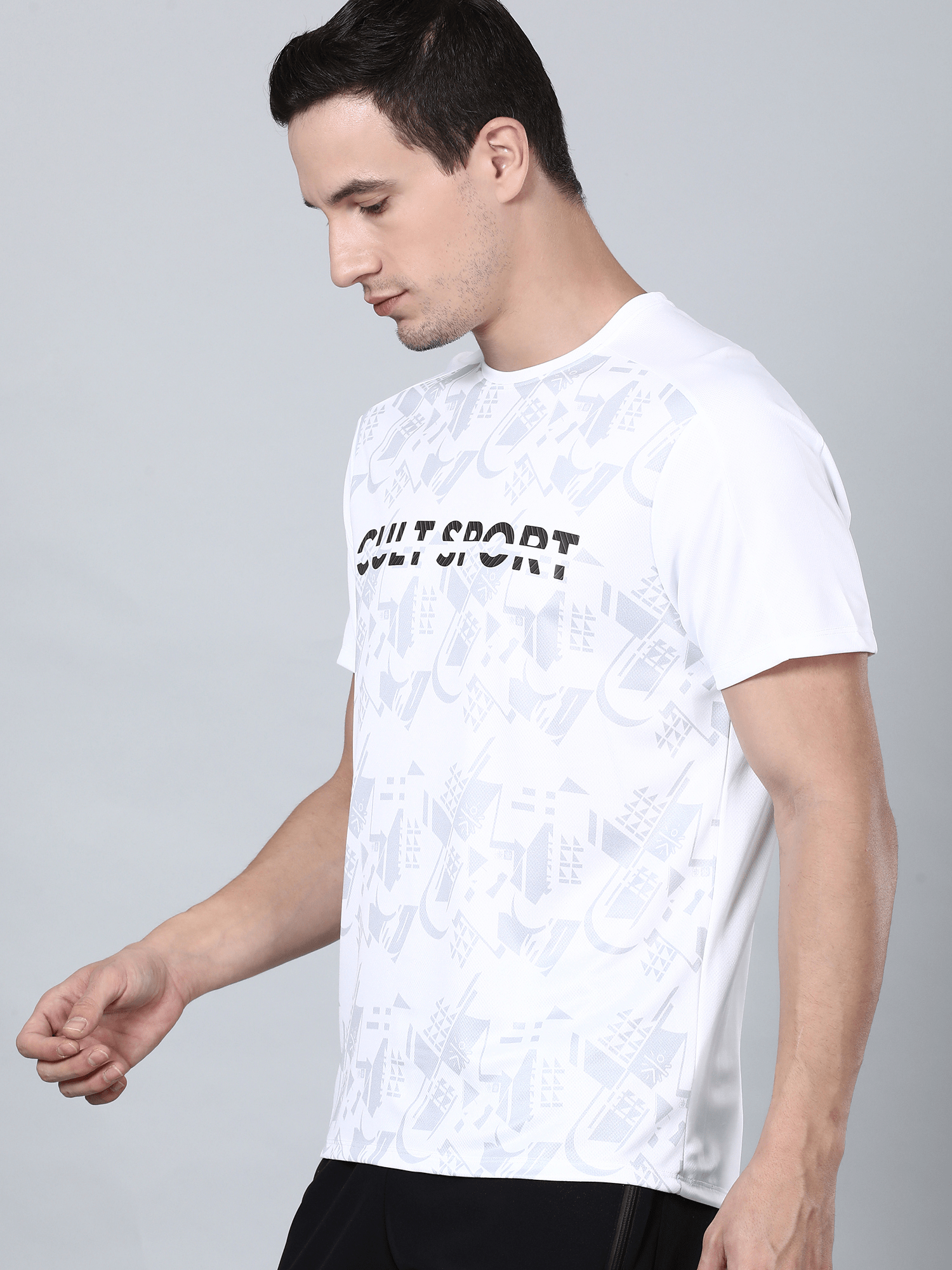 Dugout Hiero White Gym Tee