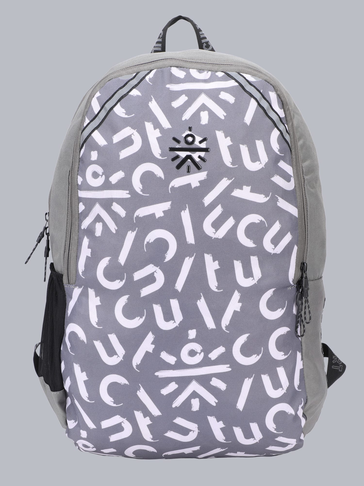 Code Aop Grey Backpack