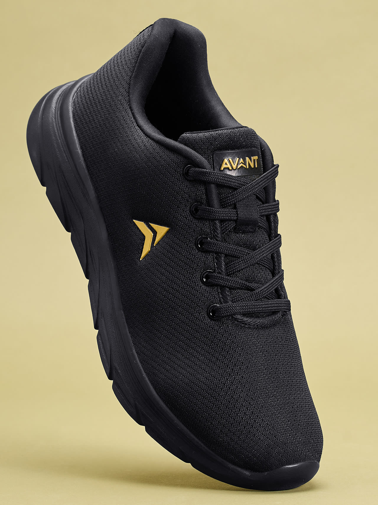 Avant Men's Marcus Walking Shoes-Black