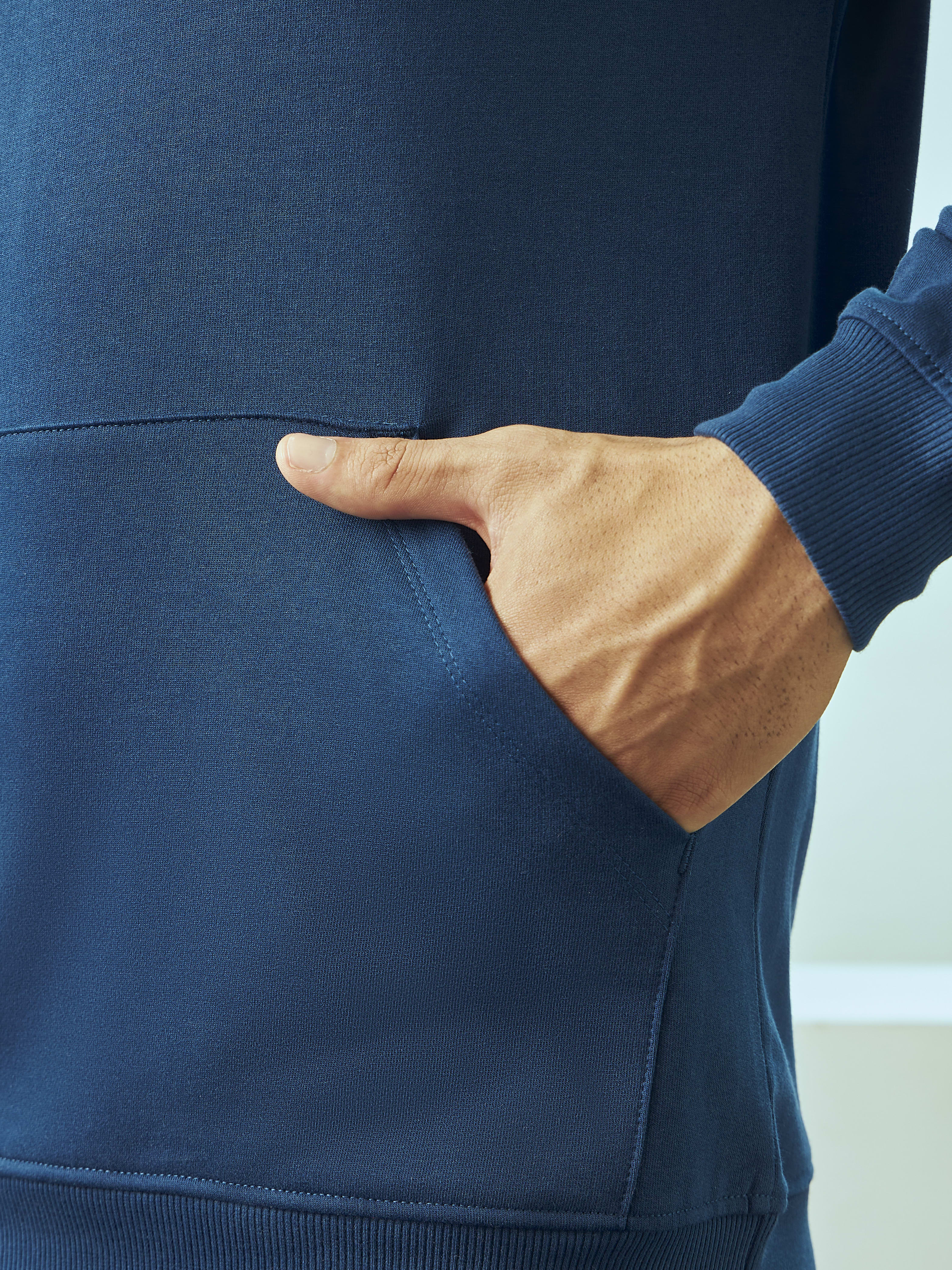 Hooded Sweatshirt with Kangaroo Pocket