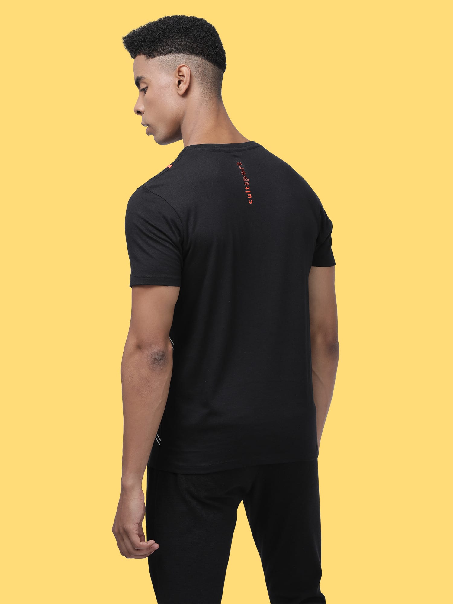 Everydays Network Black Cotton Tee